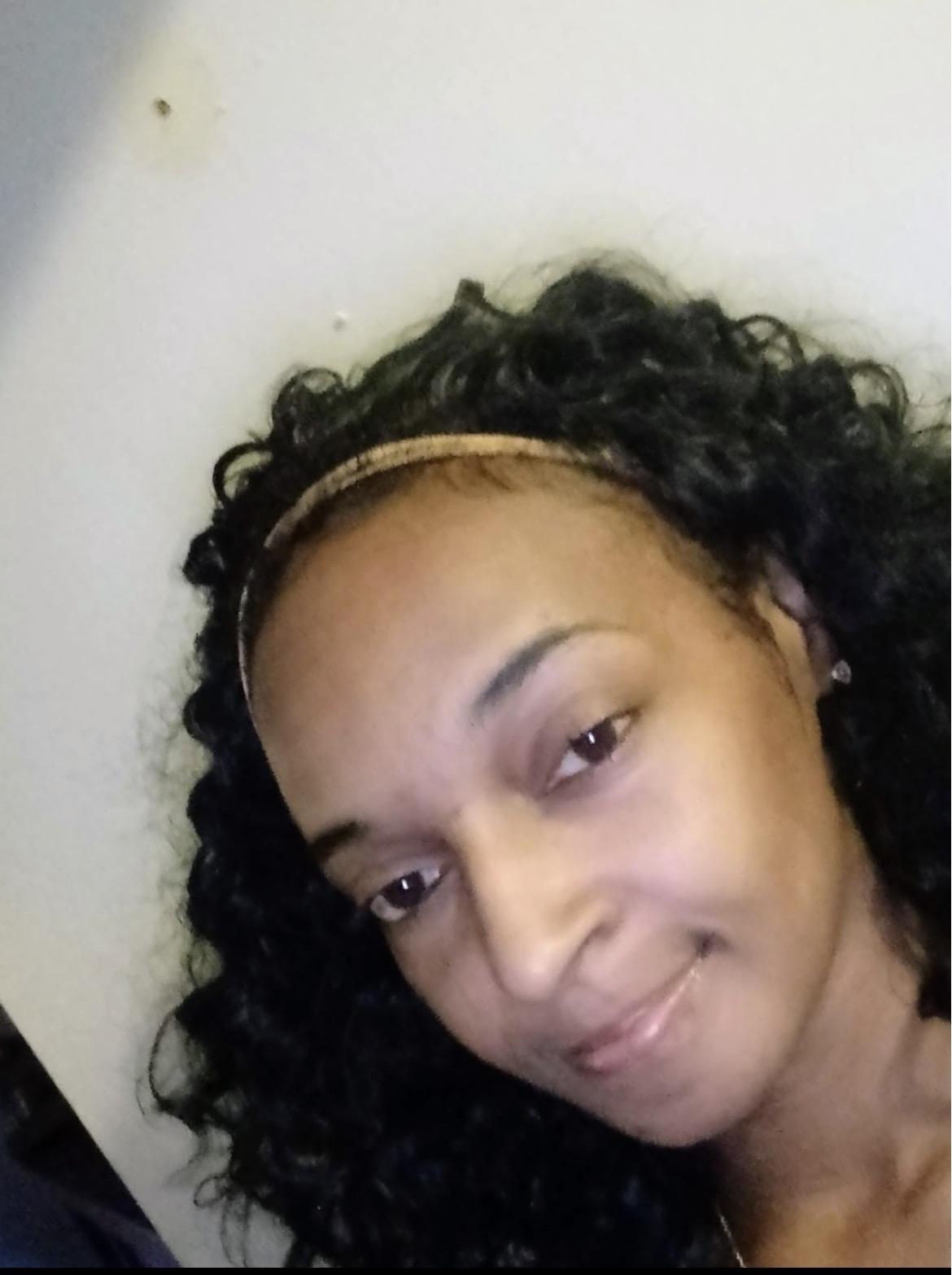 A woman taking a selfie