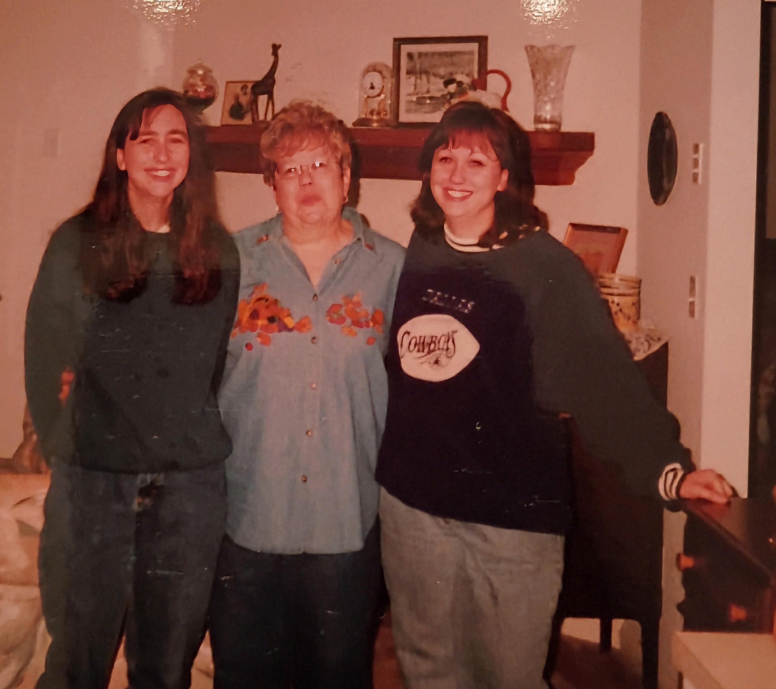 A group of women posing for a photo