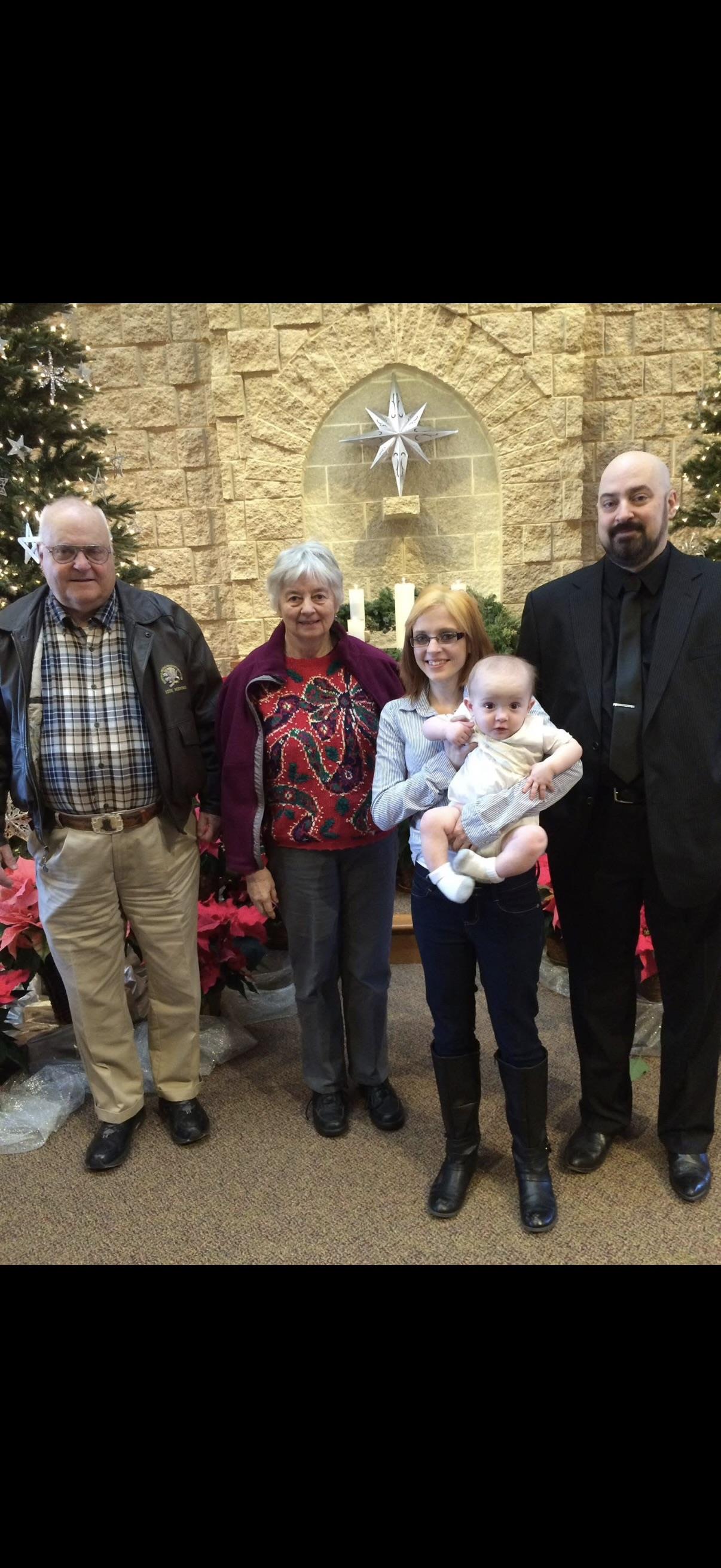 A group of people posing for a photo
