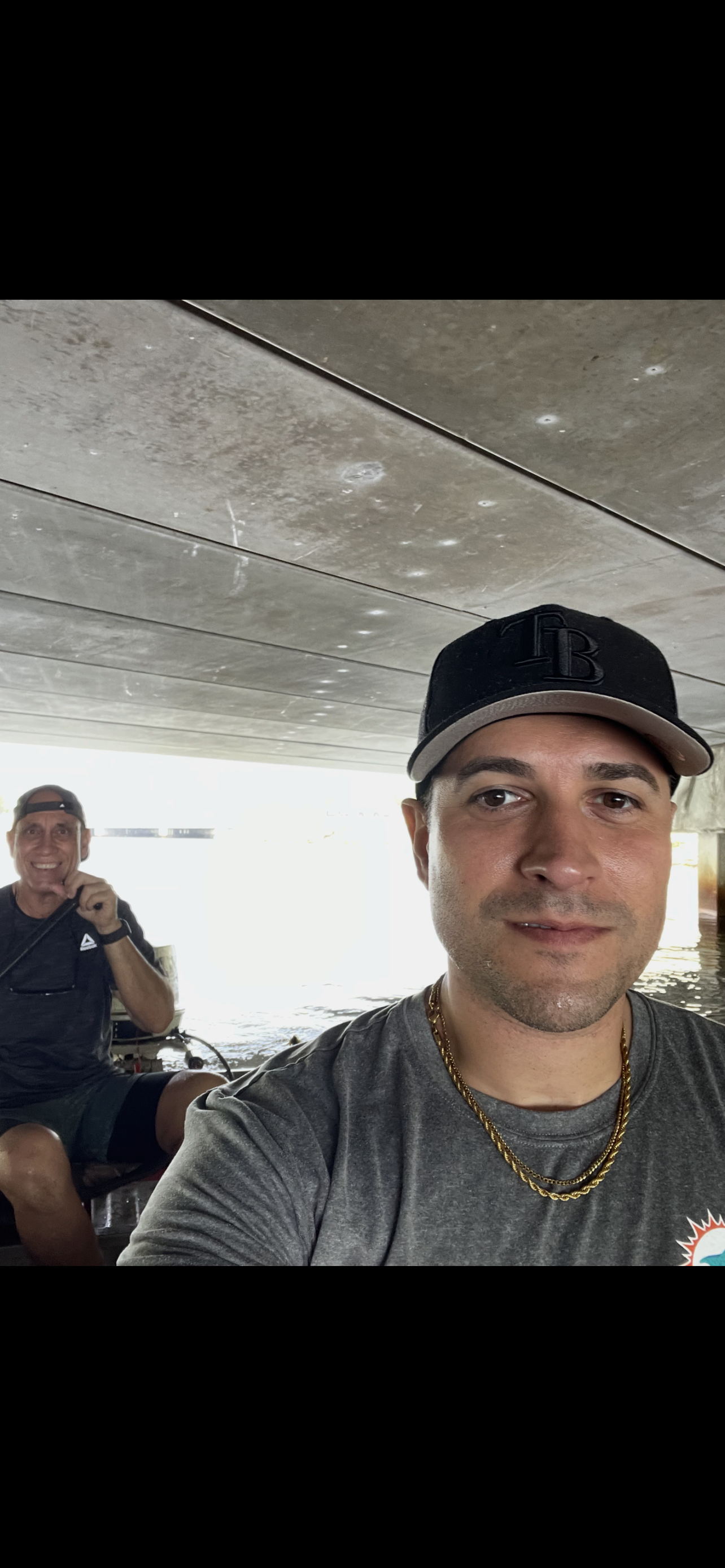 A man taking a selfie