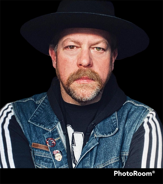 A man with a hat and a beard