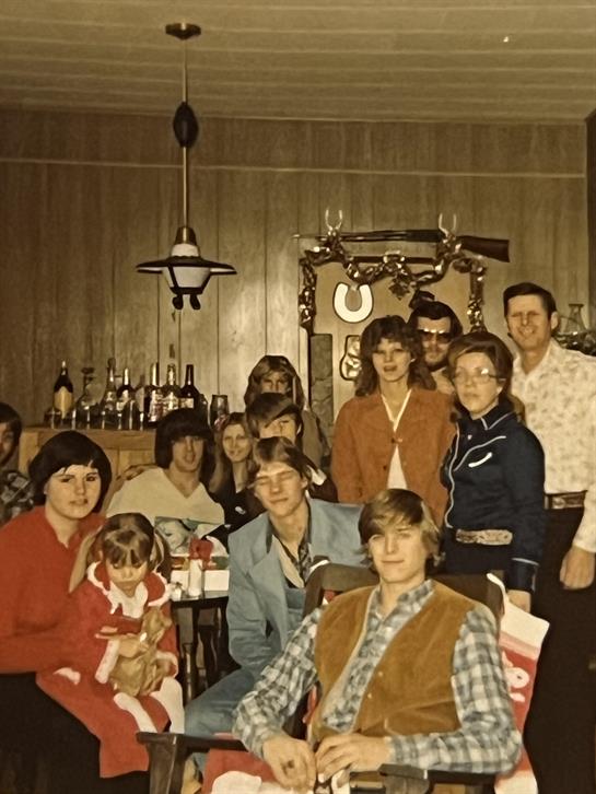 A group of people posing for a photo
