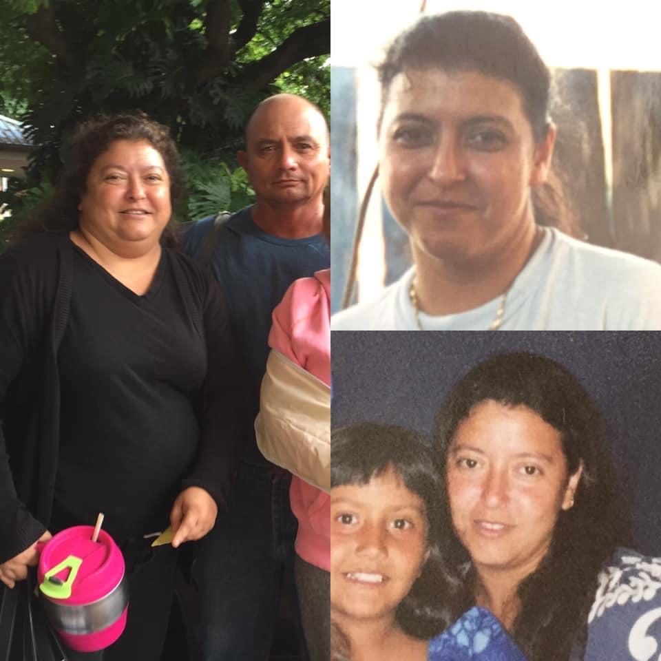 People stand together in a park, smiling and enjoying their time on a sunny day.