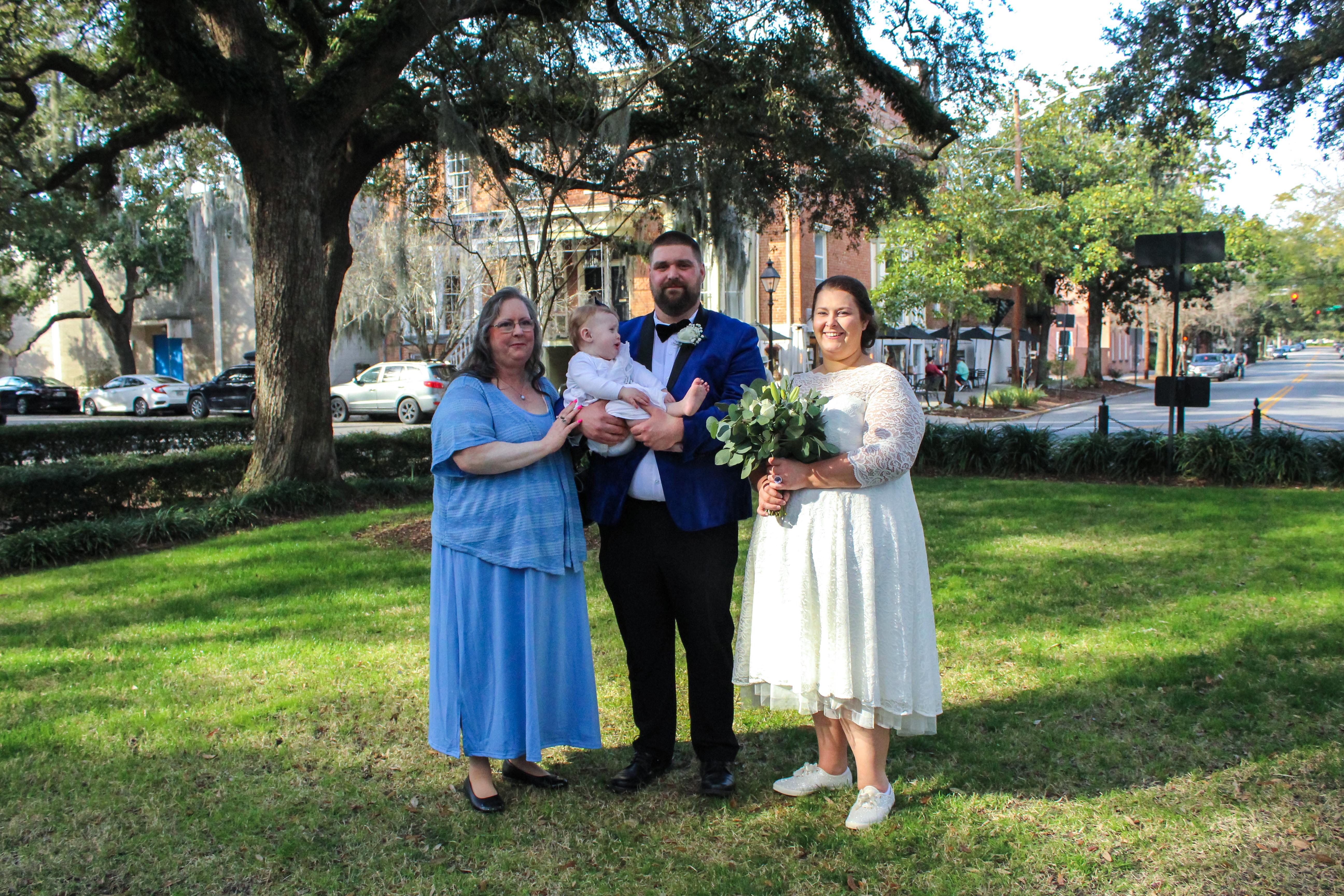 A group of people posing for a picture
