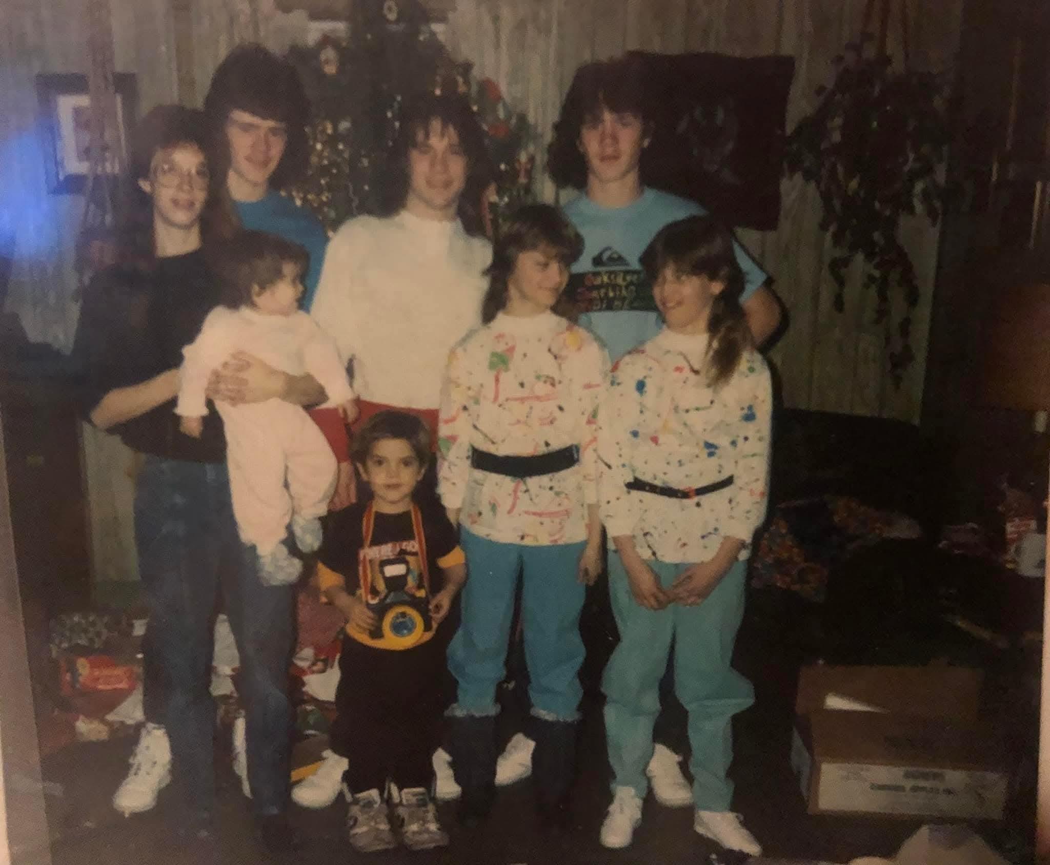 A group of people posing for a photo