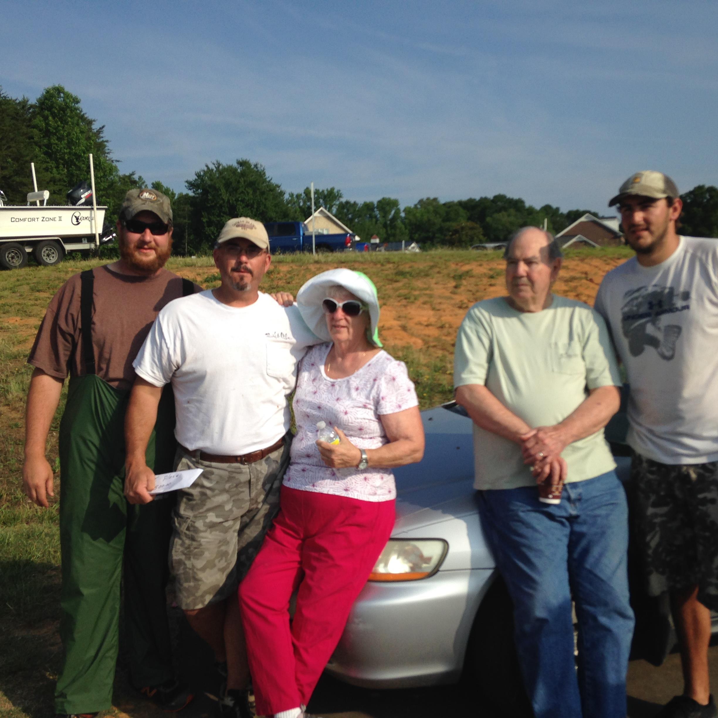 A group of people posing for a photo