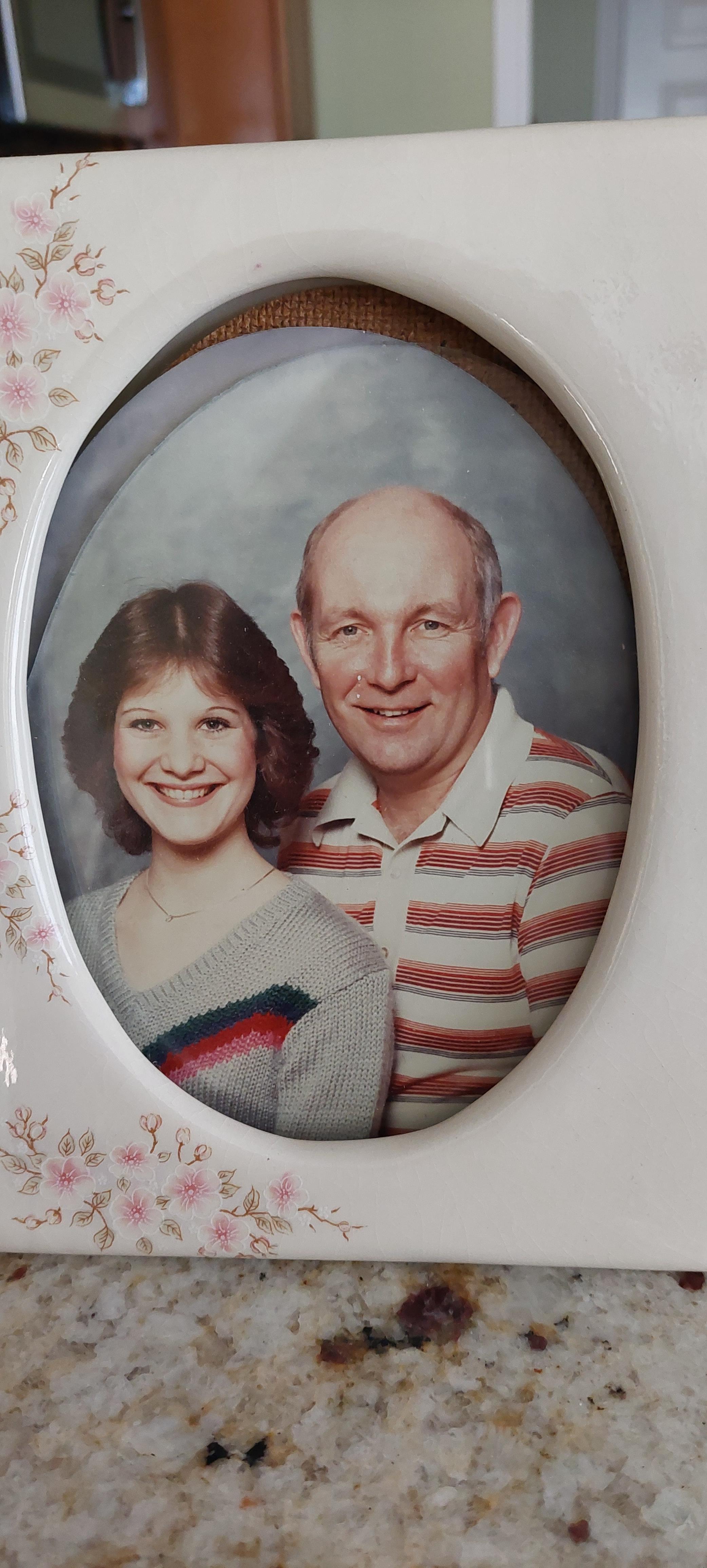 A portrait of a man and woman