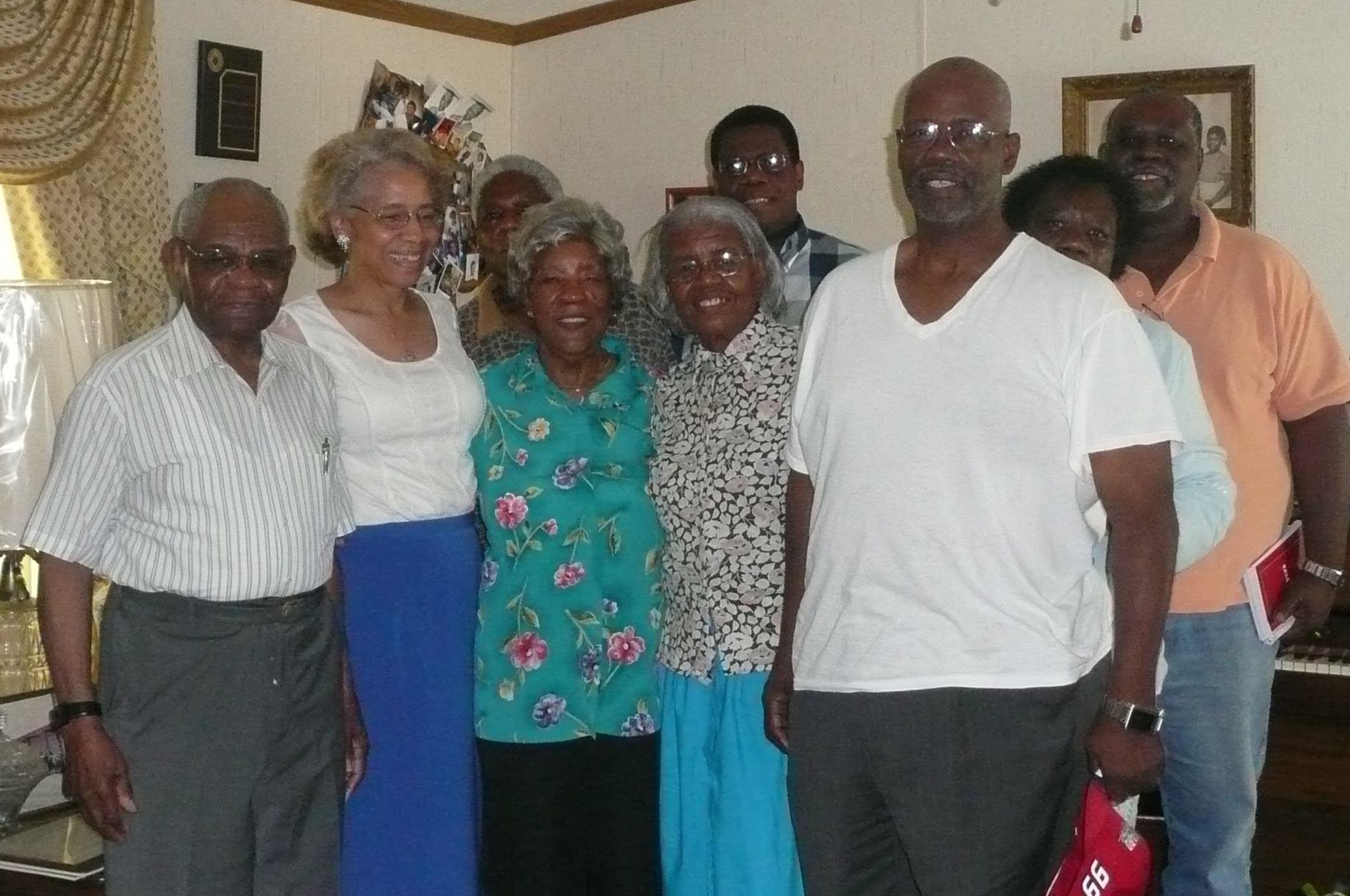 A group of people posing for a photo