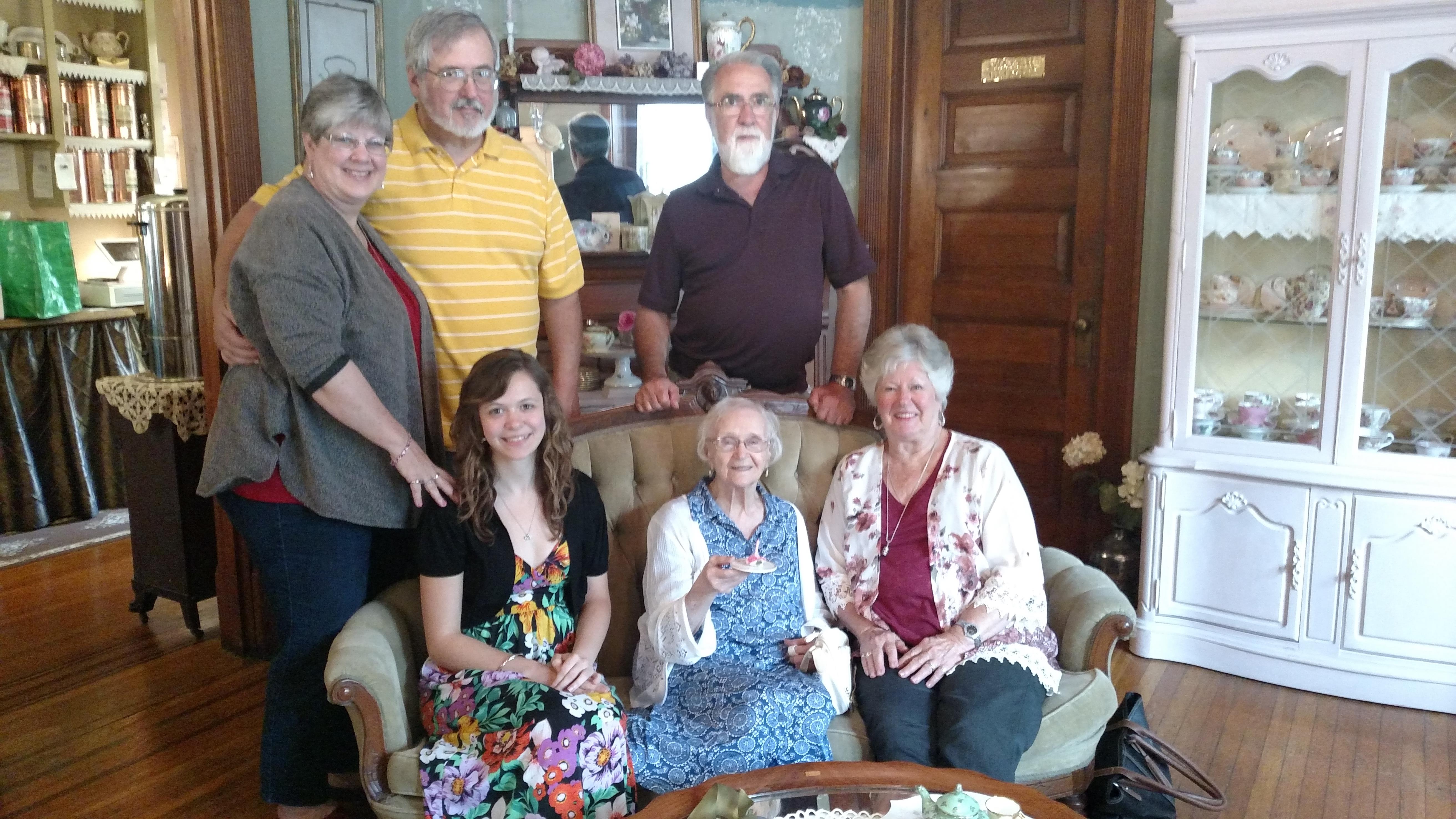 A group of people posing for a photo