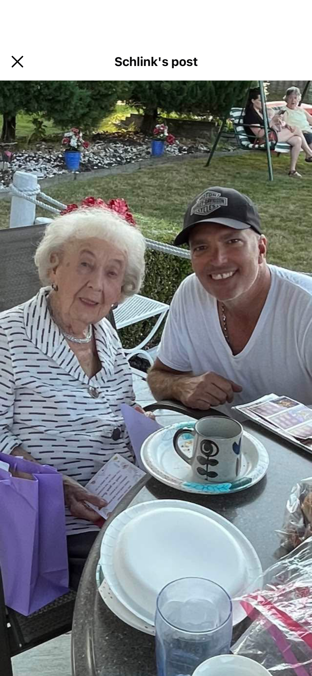 A man and woman sitting at a table