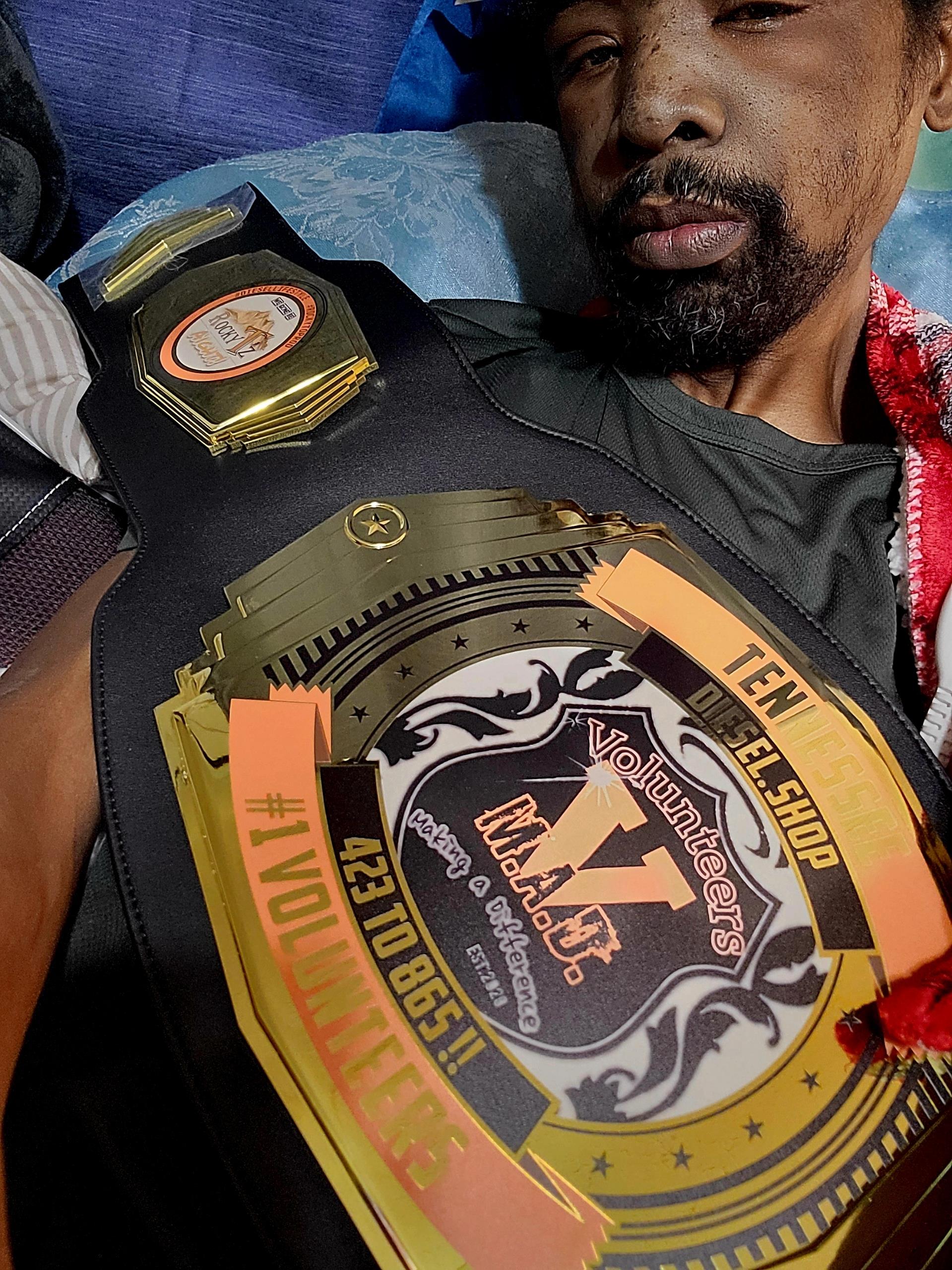 A man taking a selfie