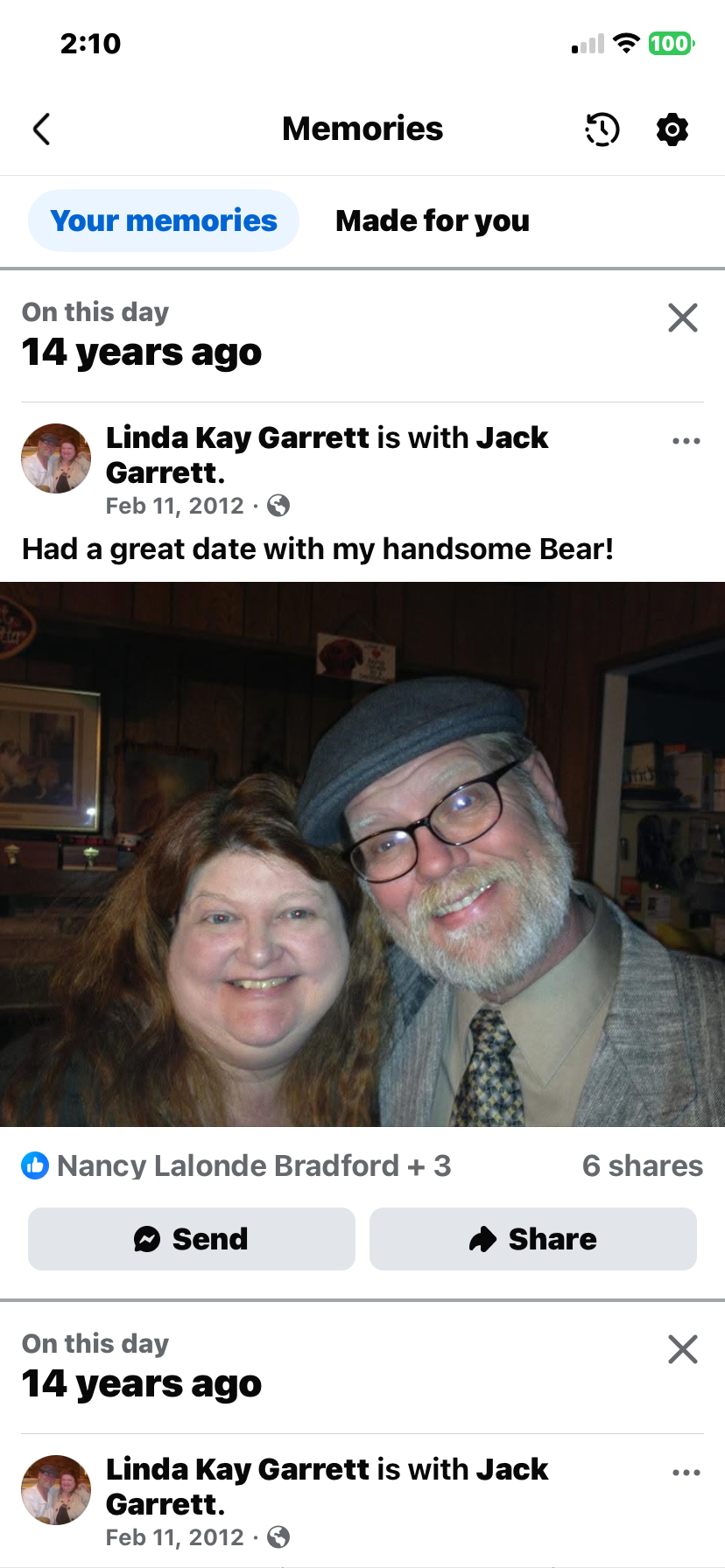 A man and woman smiling for a picture