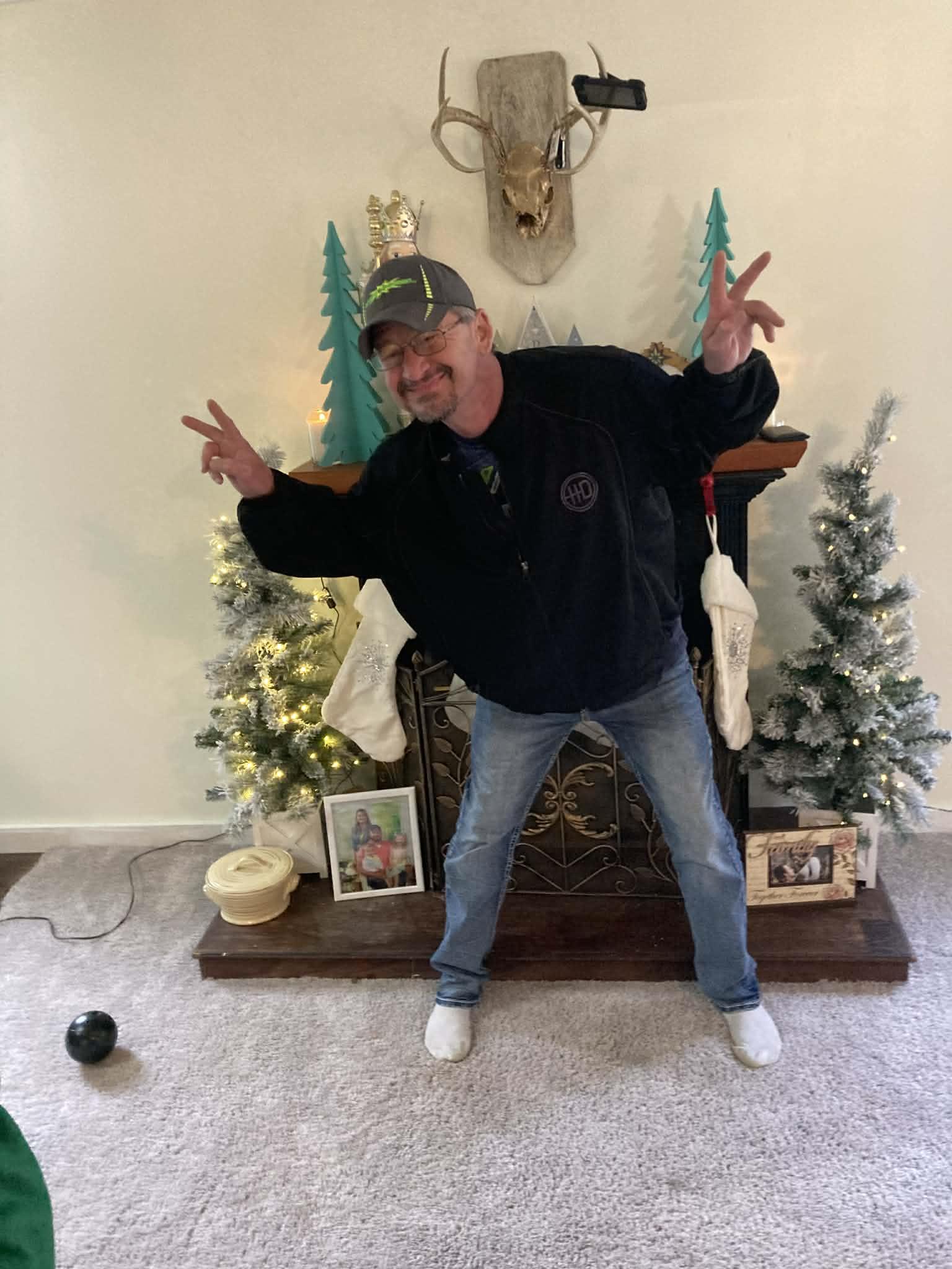 A man posing for a picture