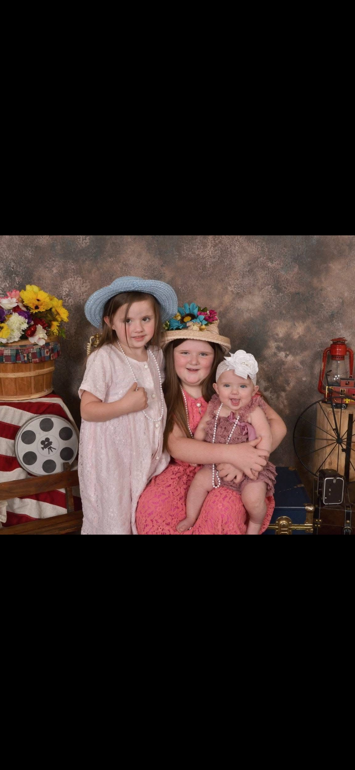 A group of girls posing for a picture