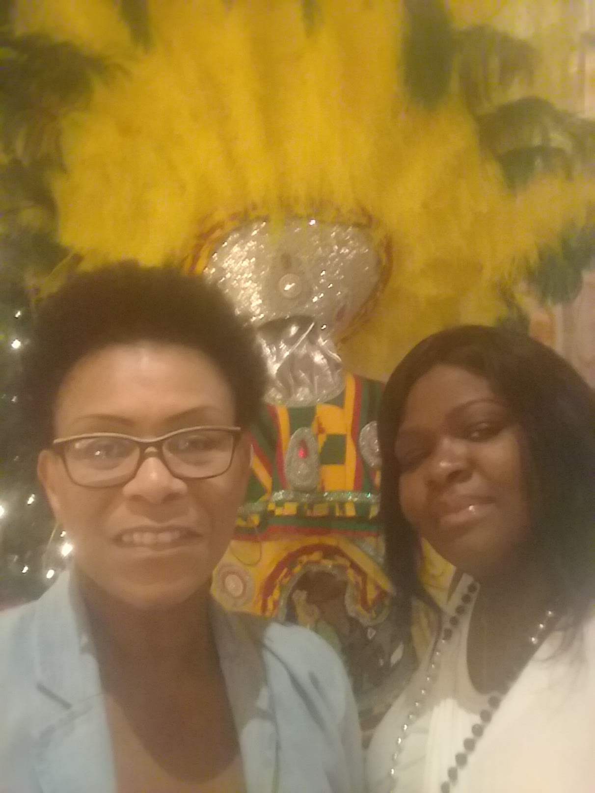 Two women taking a selfie