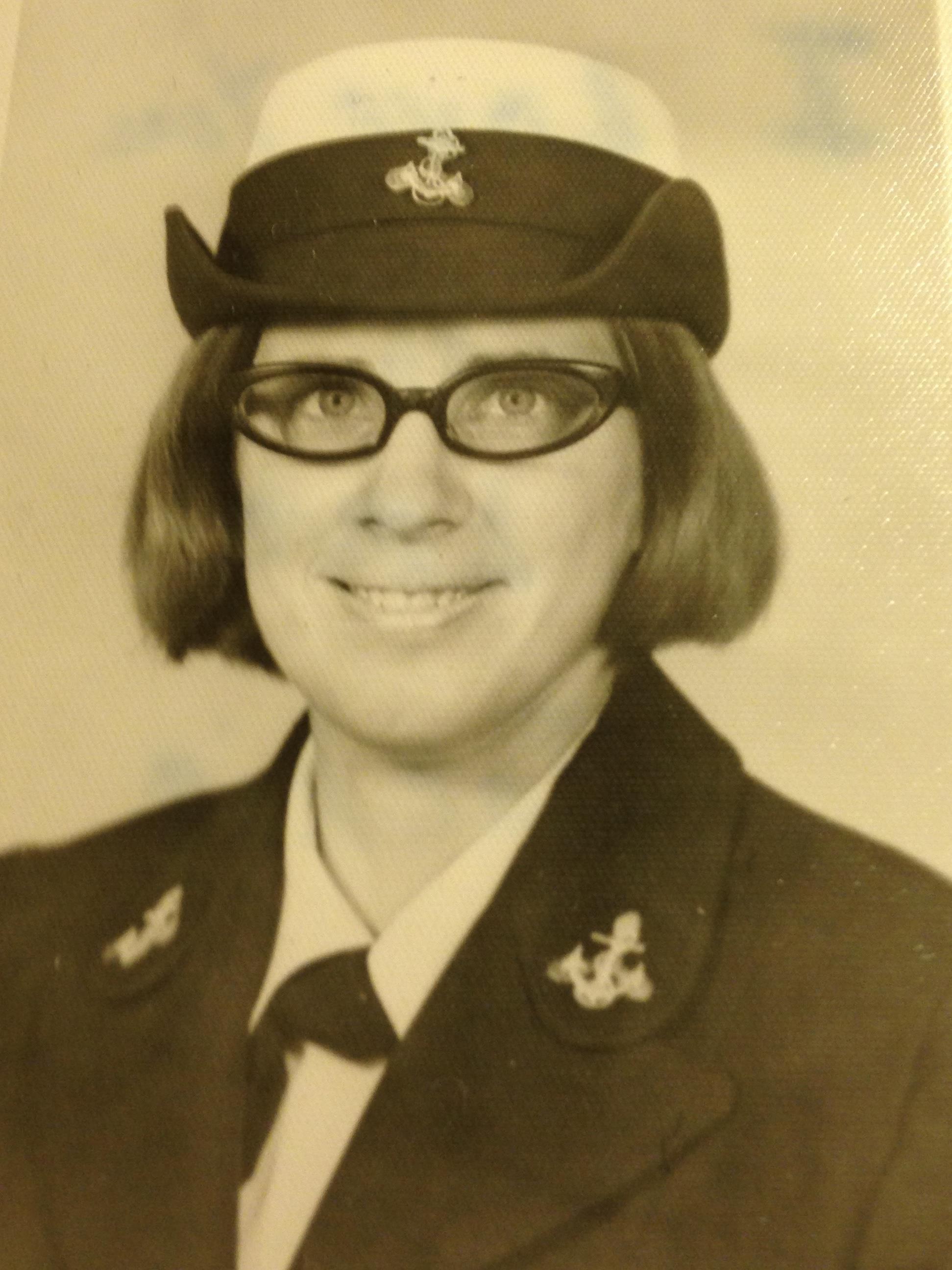 A woman in a uniform
