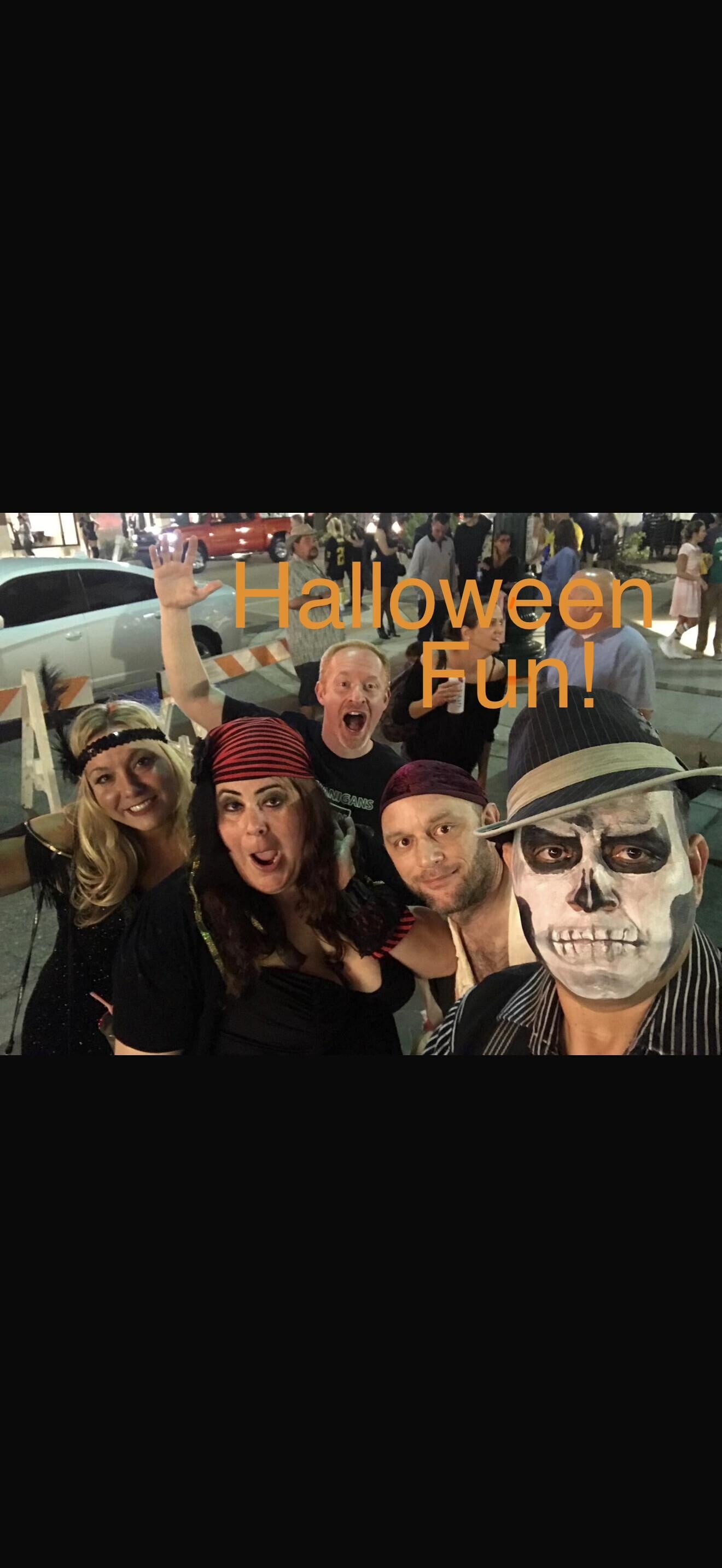 A group of people in clothing