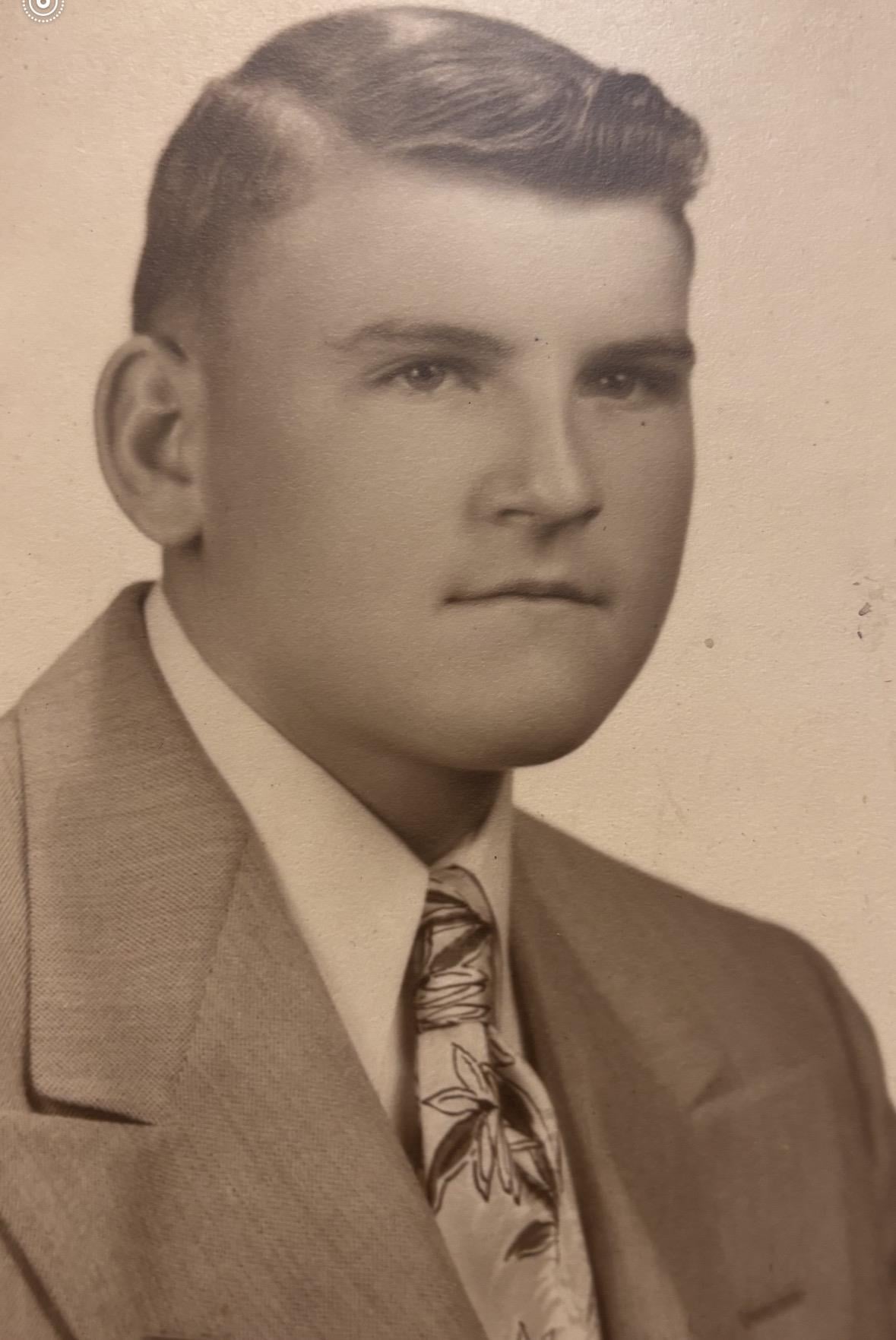 A man in a suit and tie