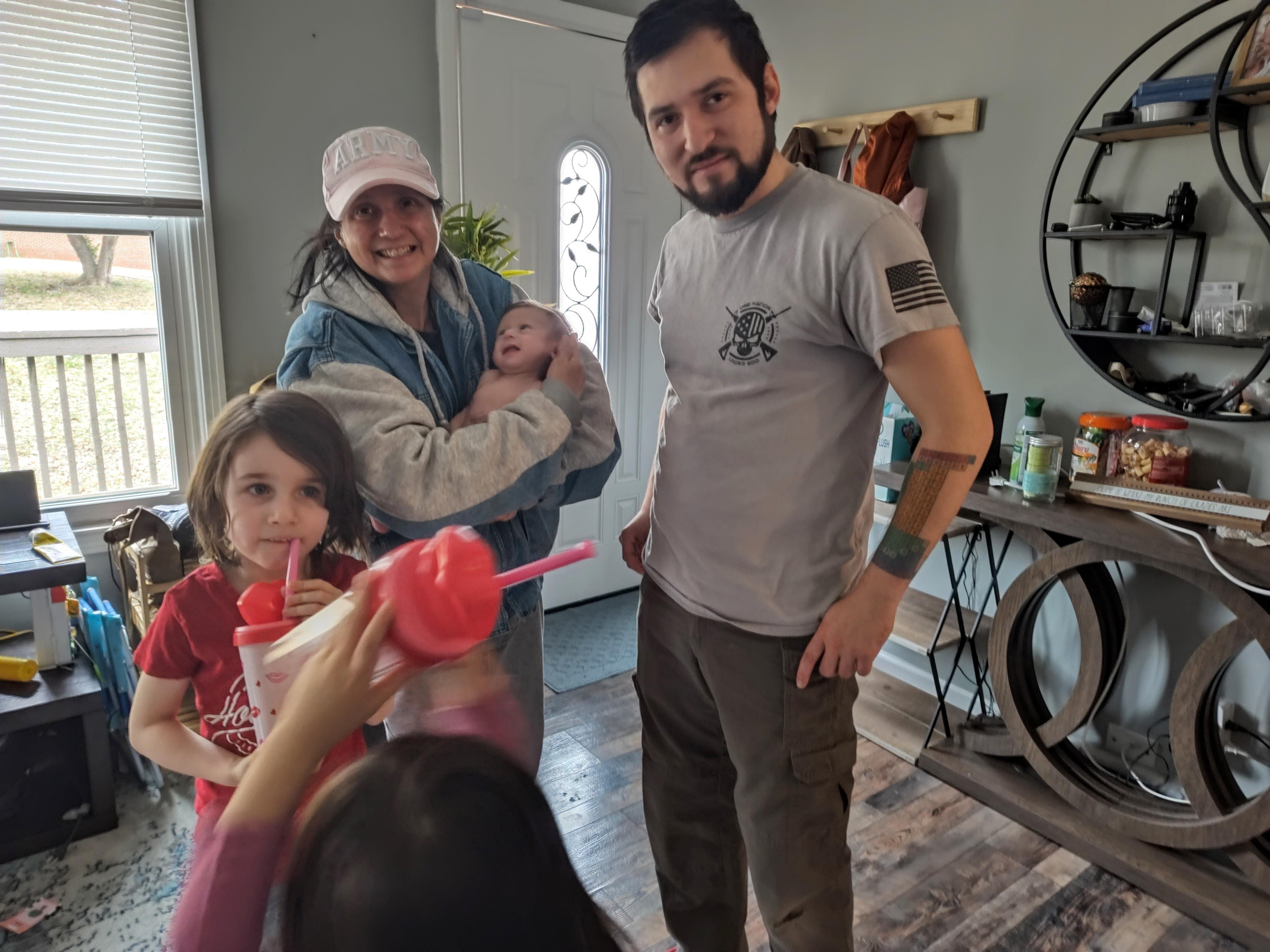 A group of people posing for a picture