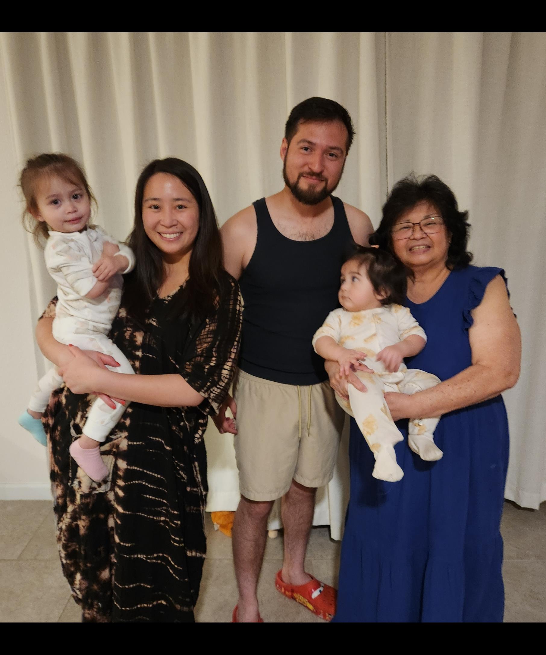 A group of people posing for a picture