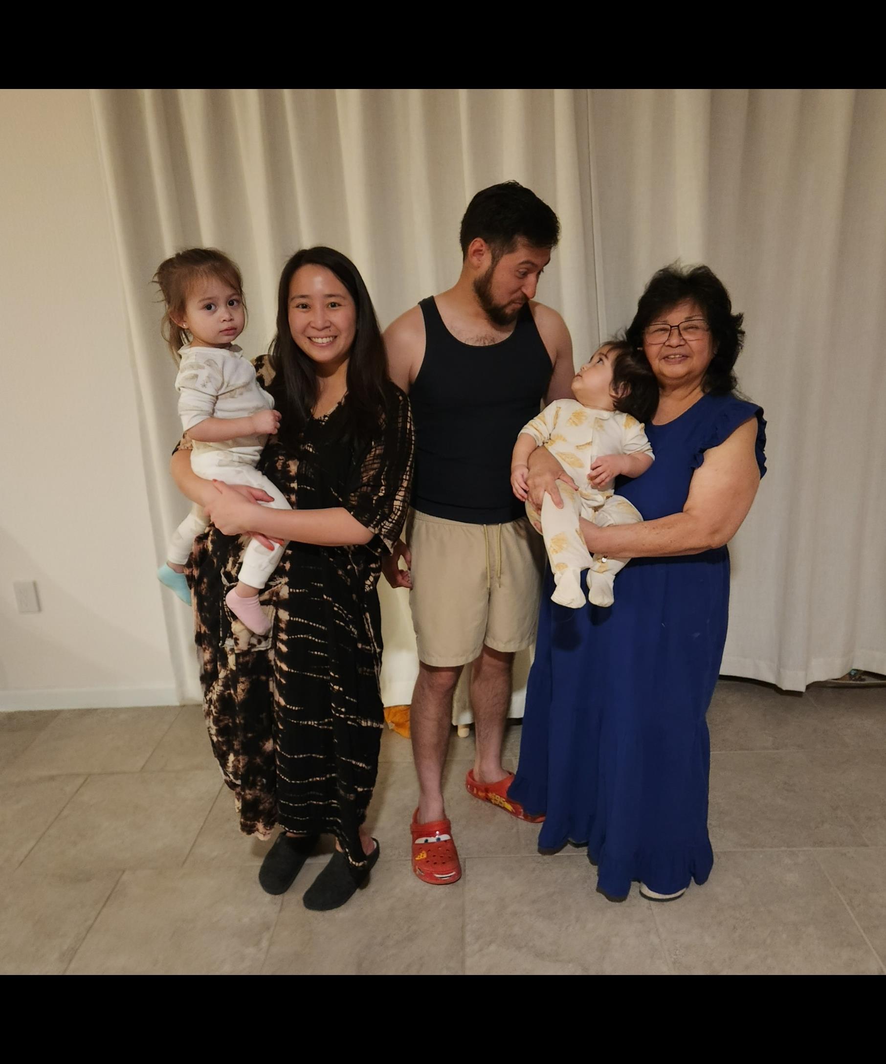 A group of people posing for a picture