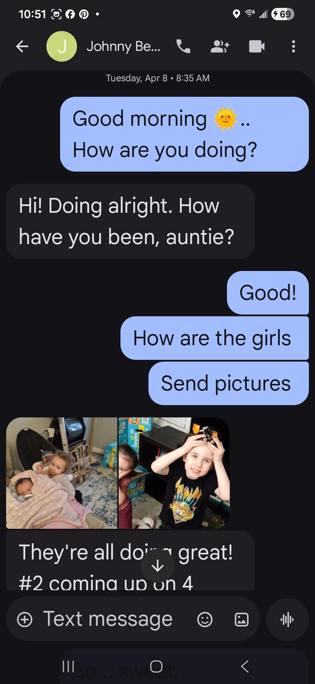 A screenshot of a phone