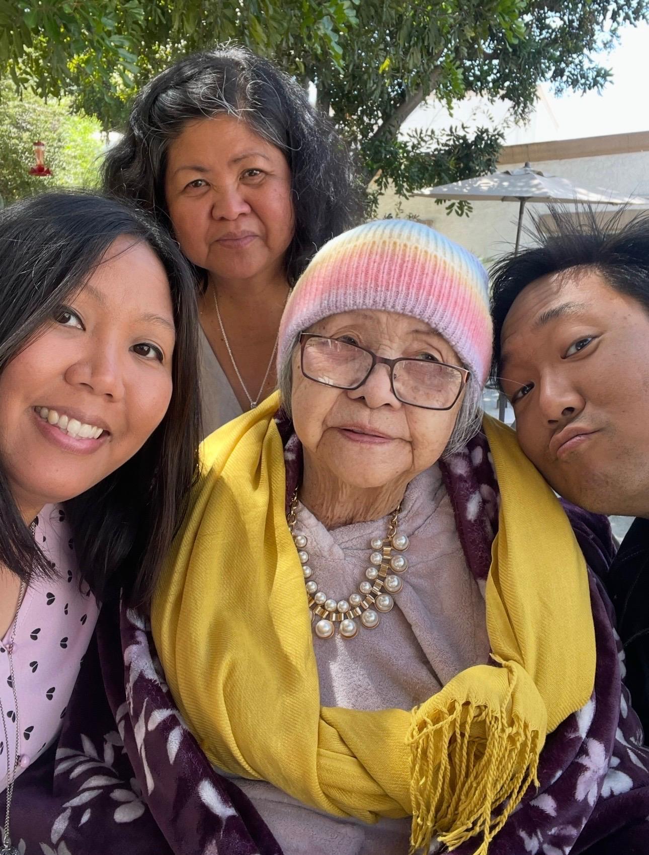 A group of people posing for a photo
