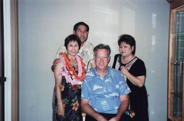 A group of people posing for a photo