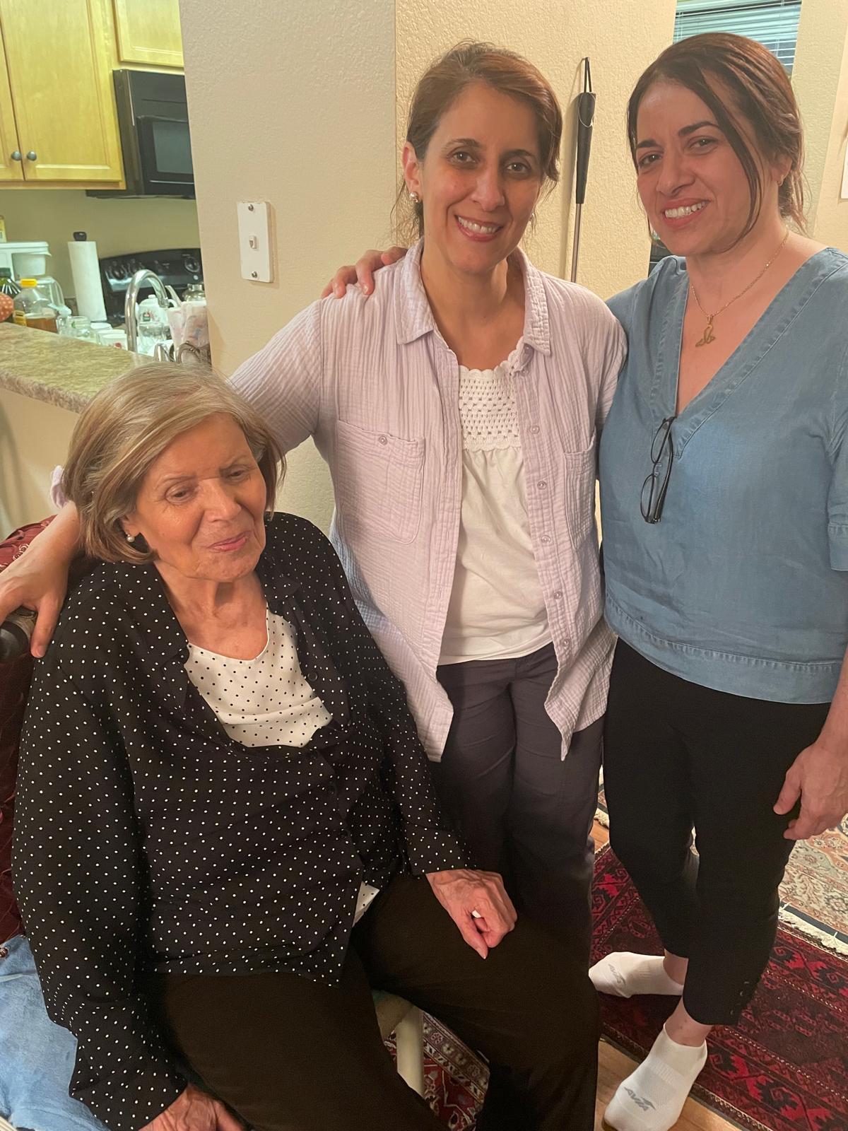 A group of women posing for a picture