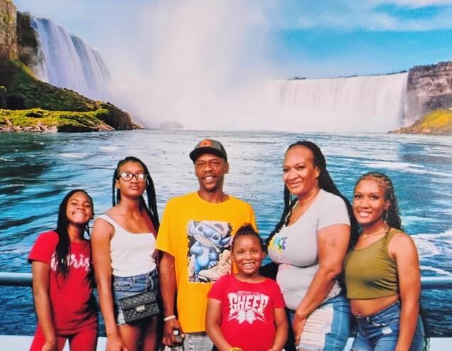 A group of people posing for a photo