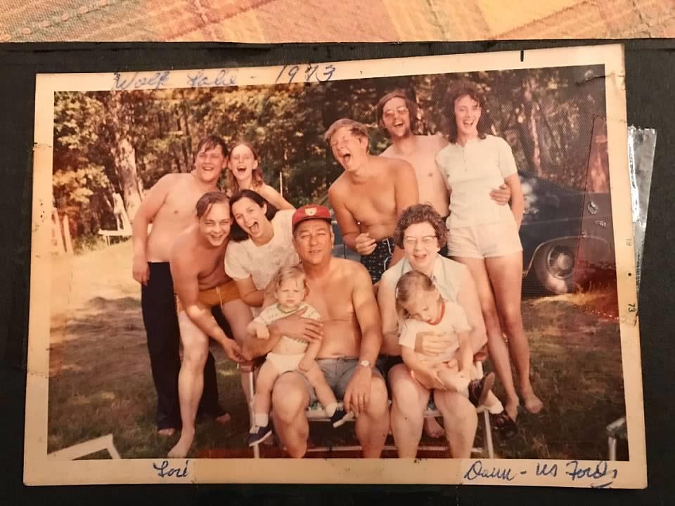 A group of people posing for a photo