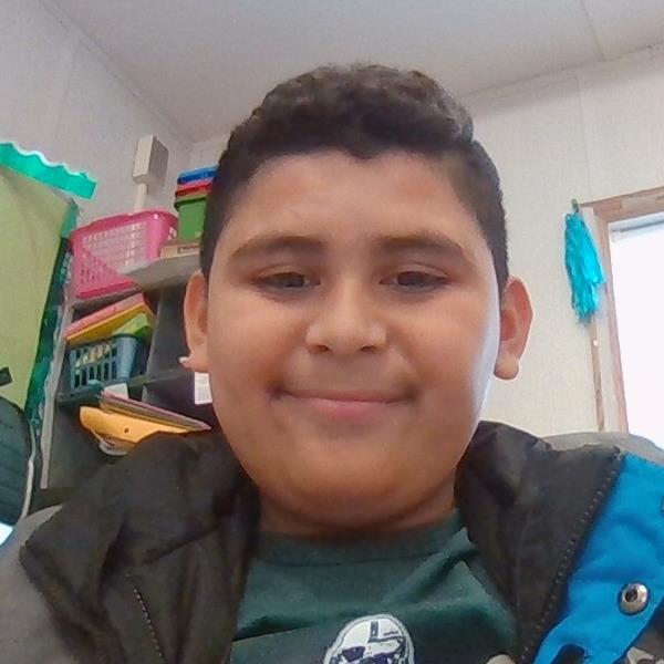 A boy taking a selfie