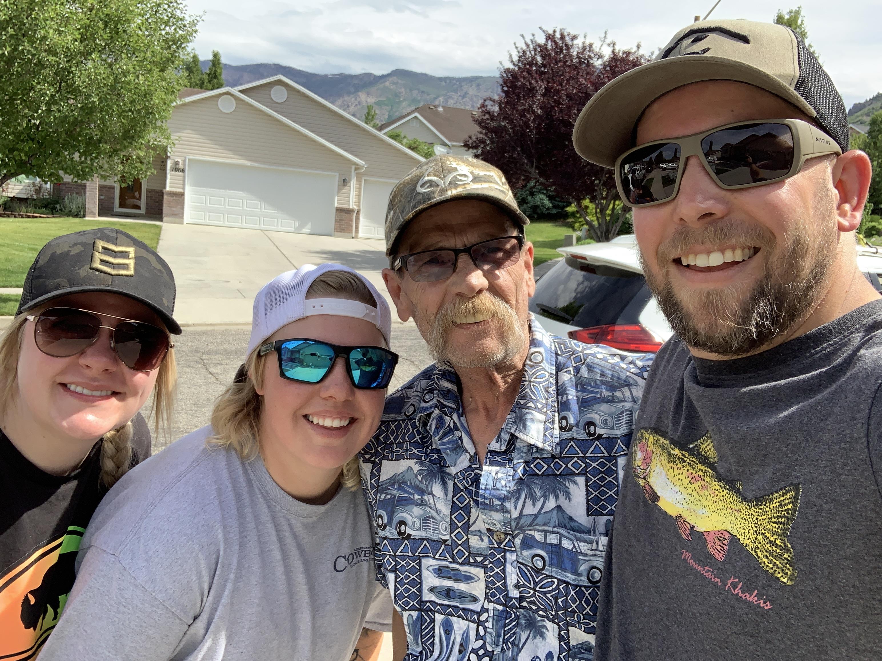 A group of people posing for a photo