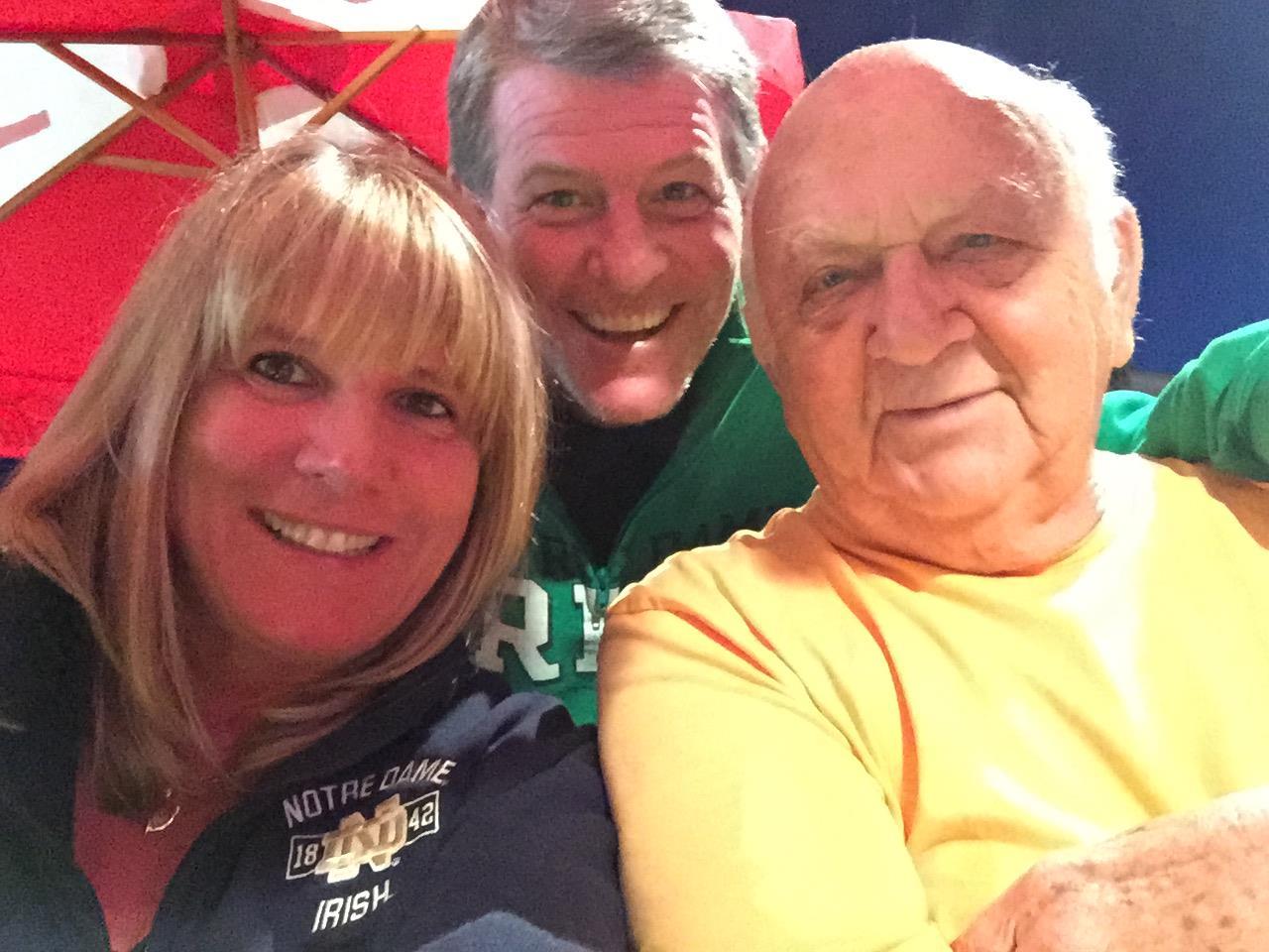 A group of people taking a selfie