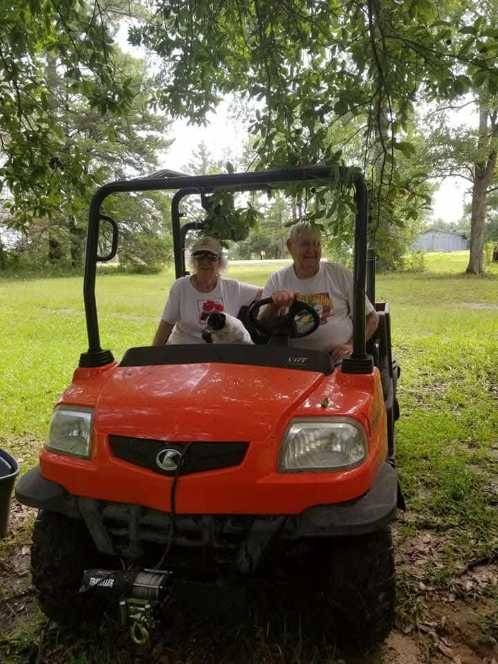 Two women in a vehicle