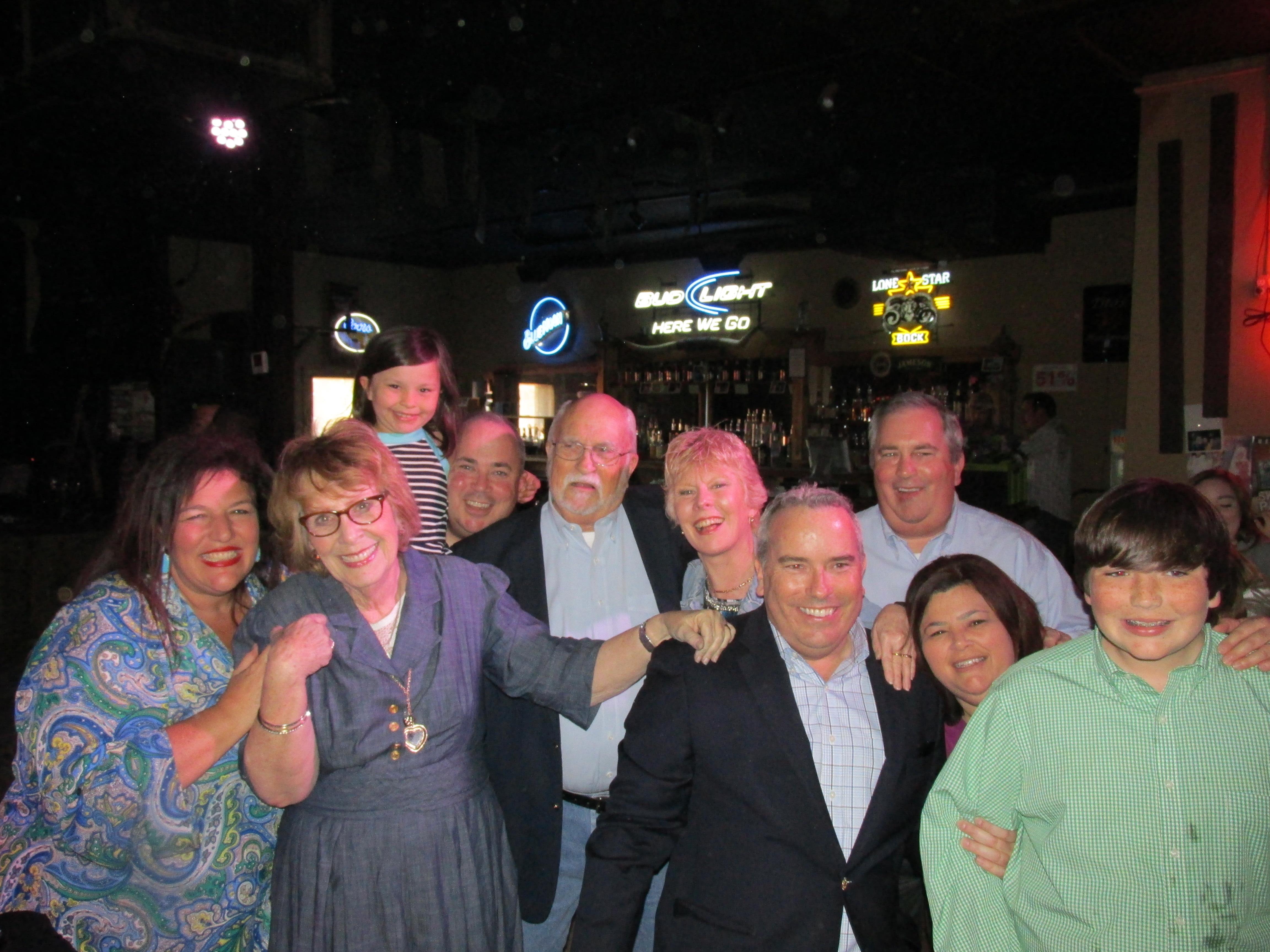 A group of people posing for a photo