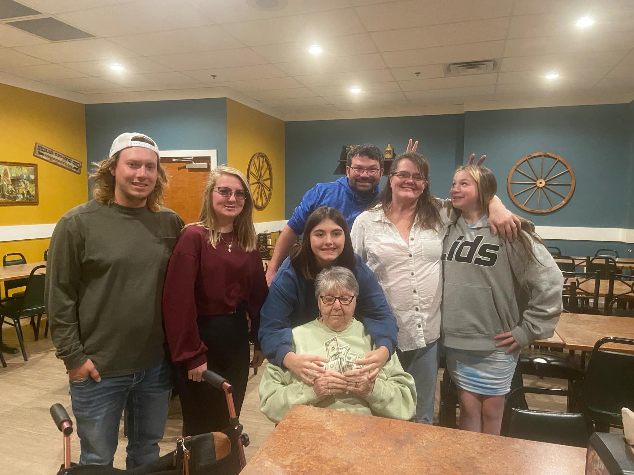 A group of people posing for a photo