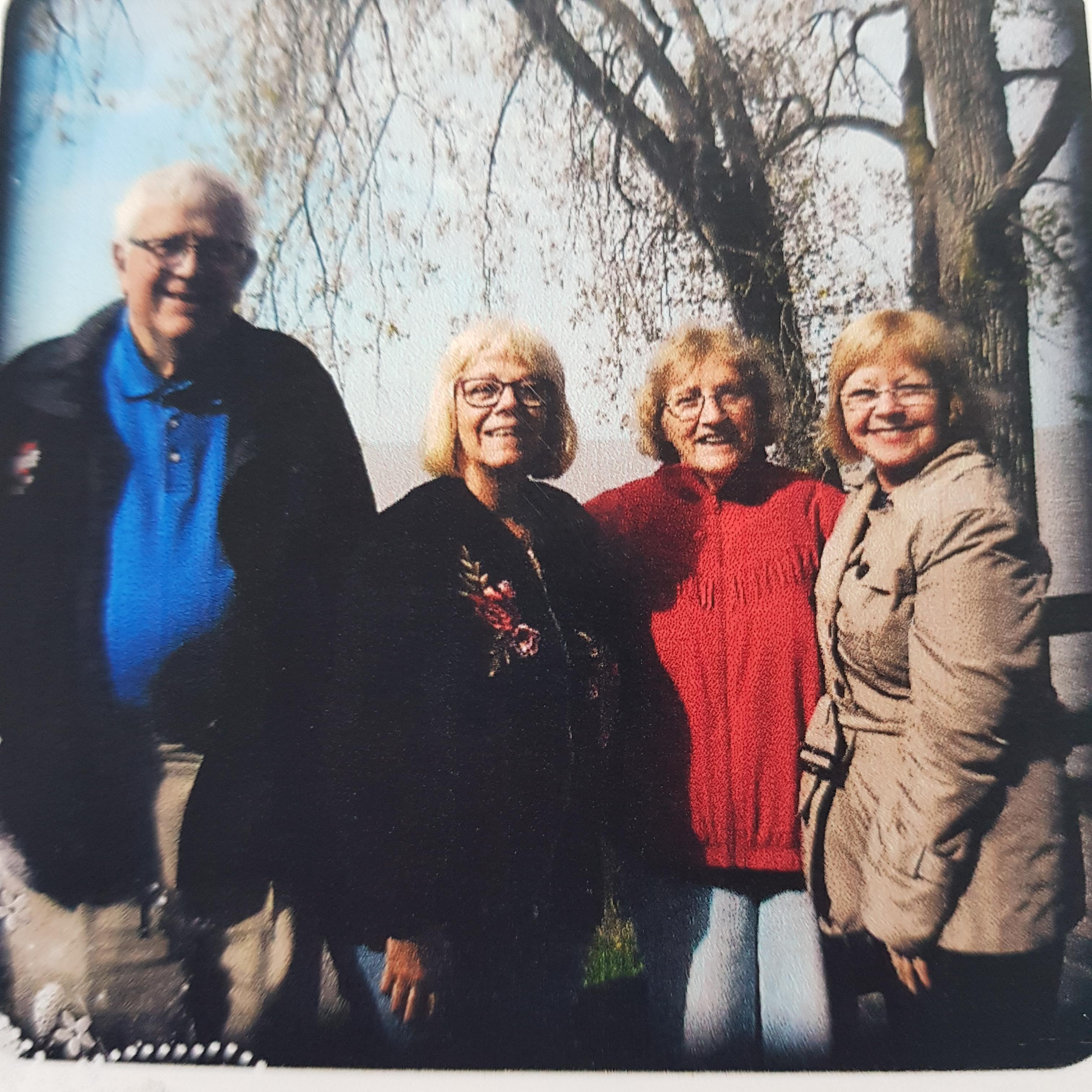 A group of people posing for a photo