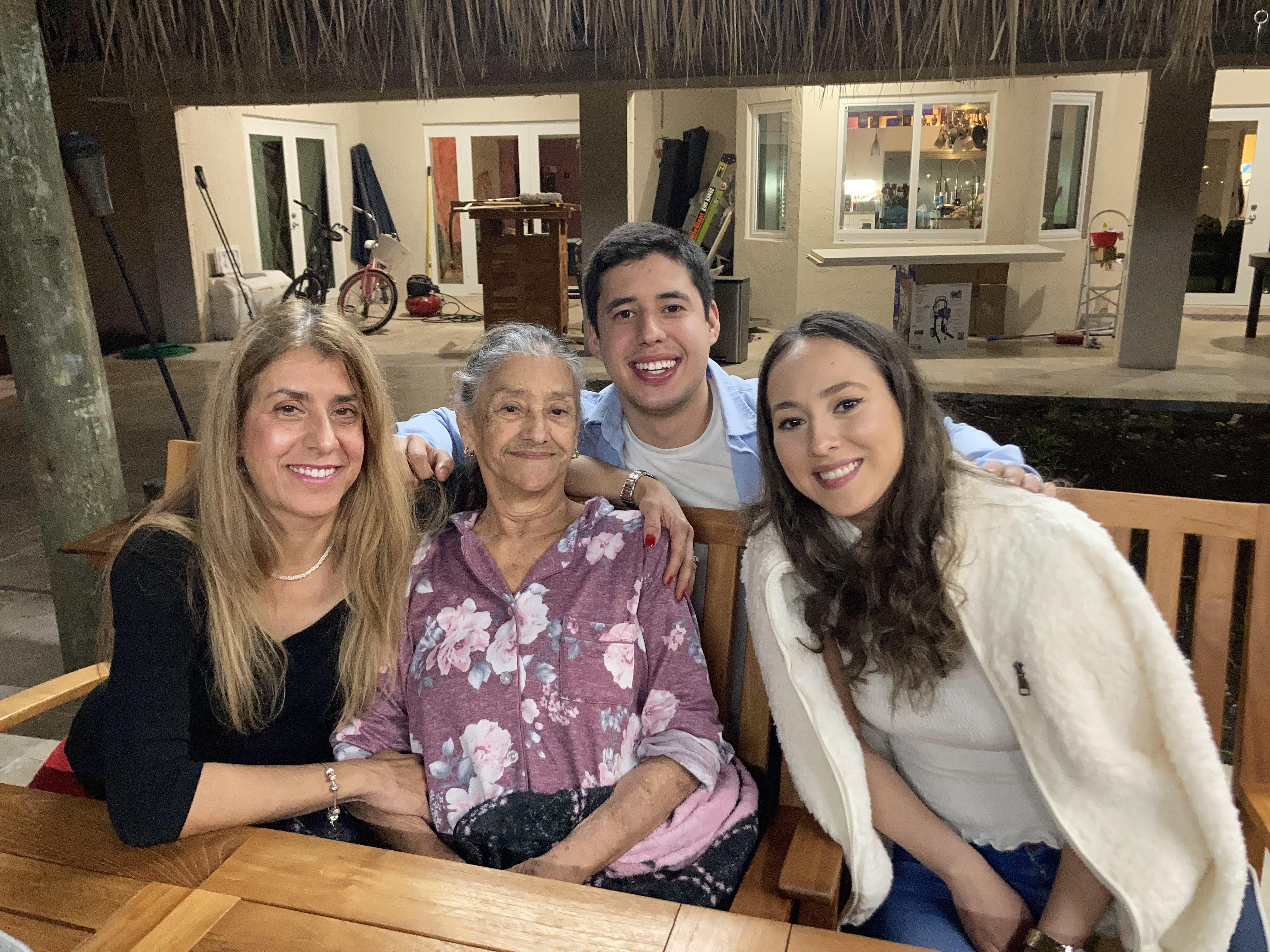 A group of people posing for a photo