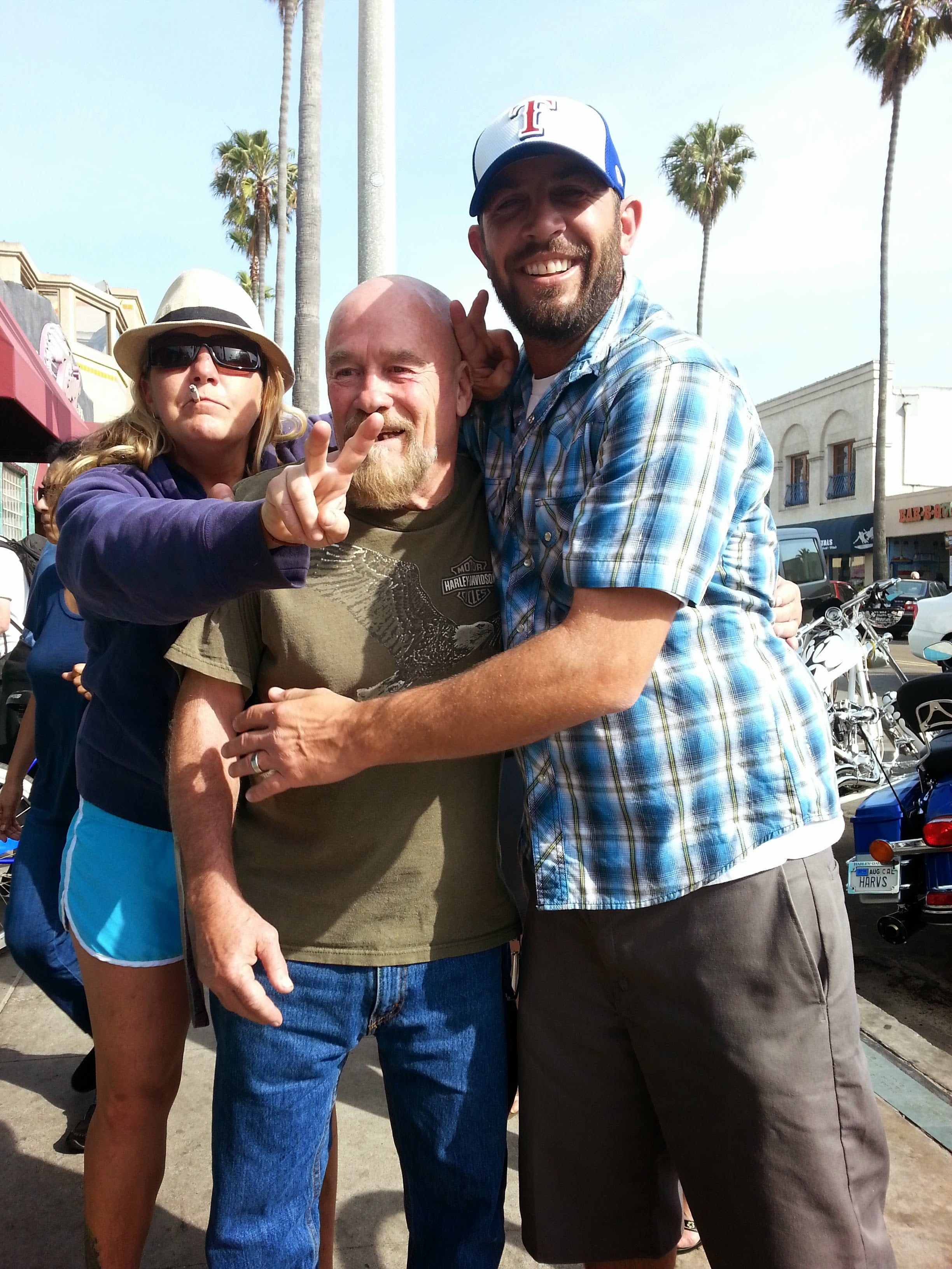 A group of people posing for a picture