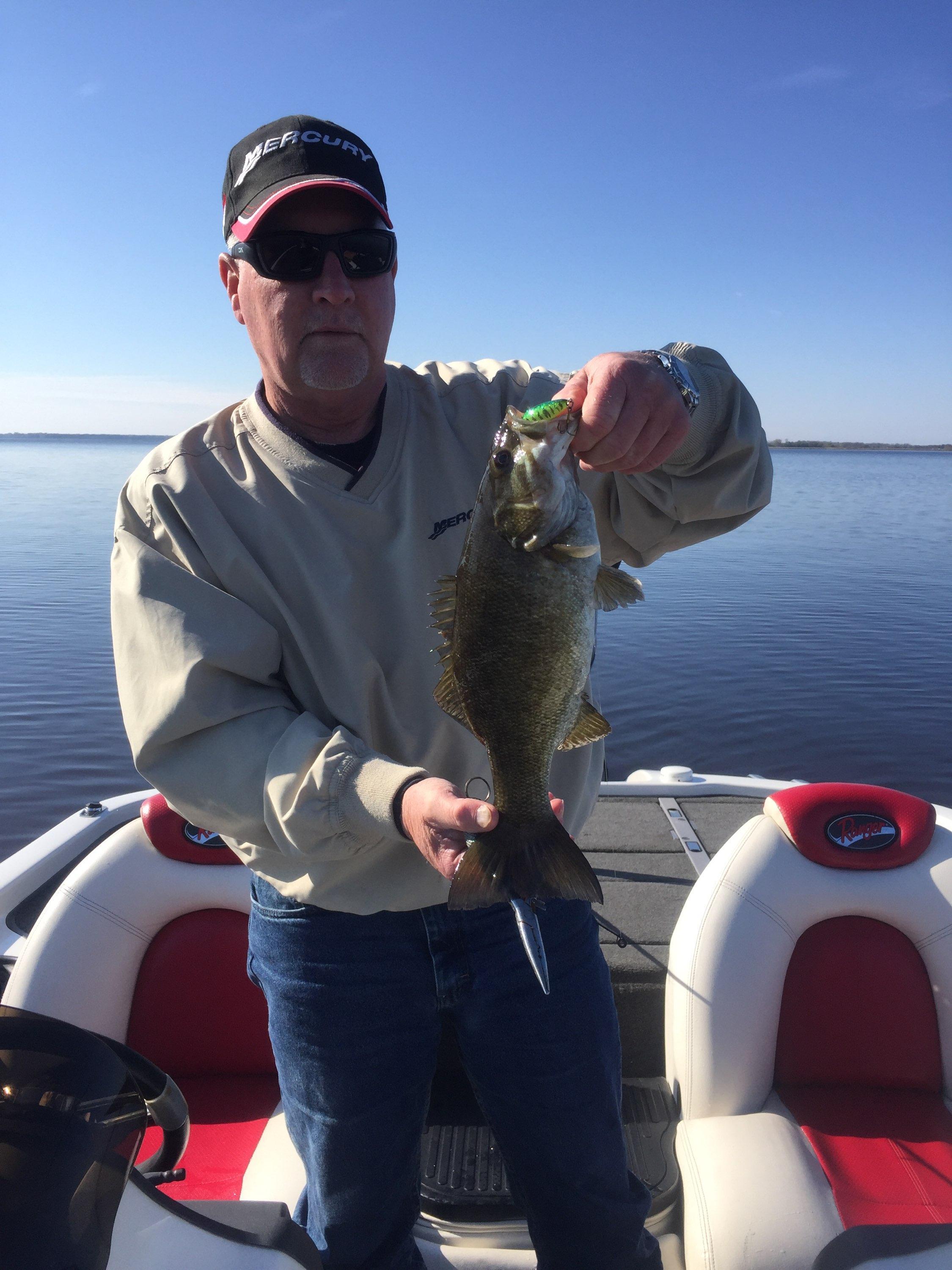 A man holding a fish