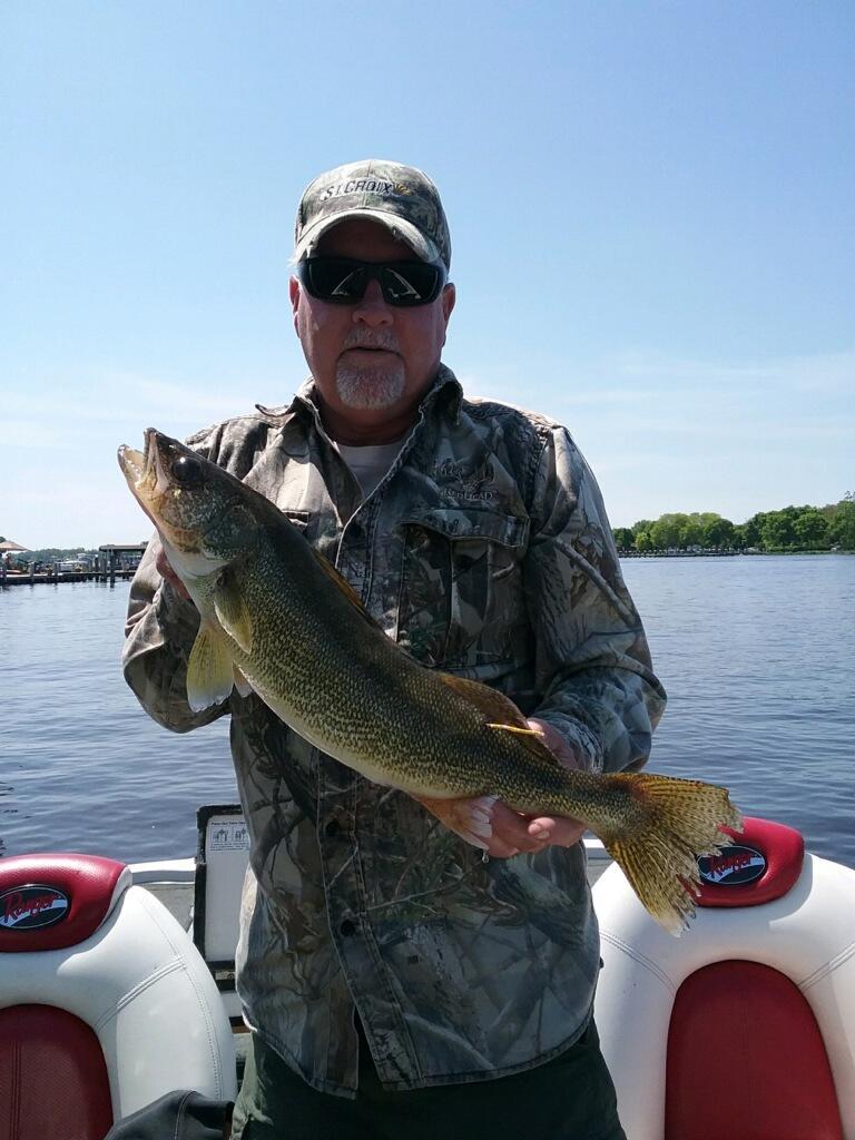 A man holding a fish
