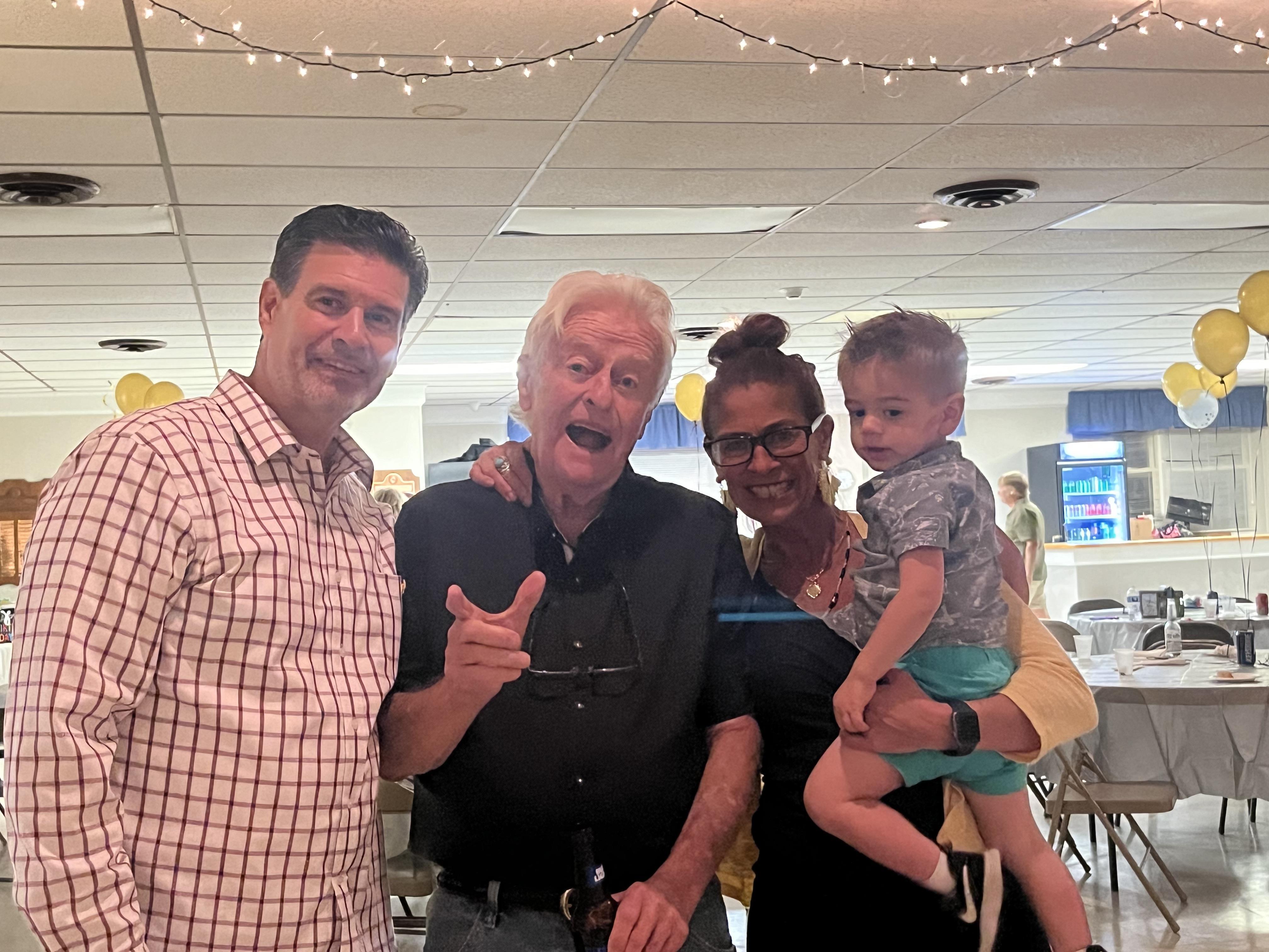 A group of people posing for a photo