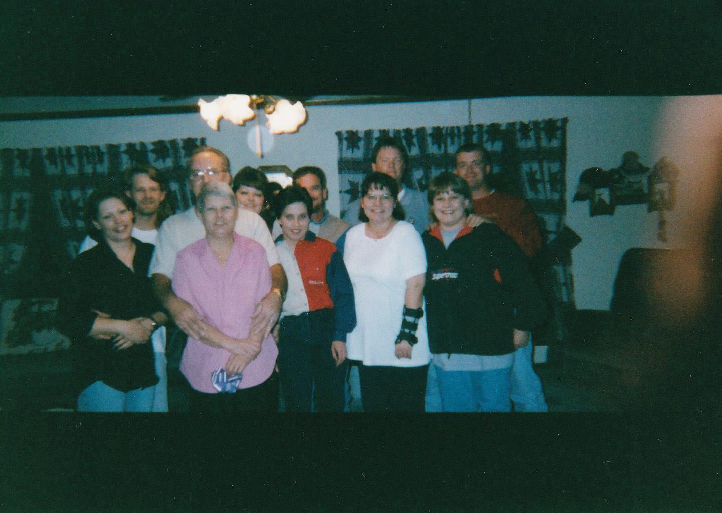 A group of people posing for a photo