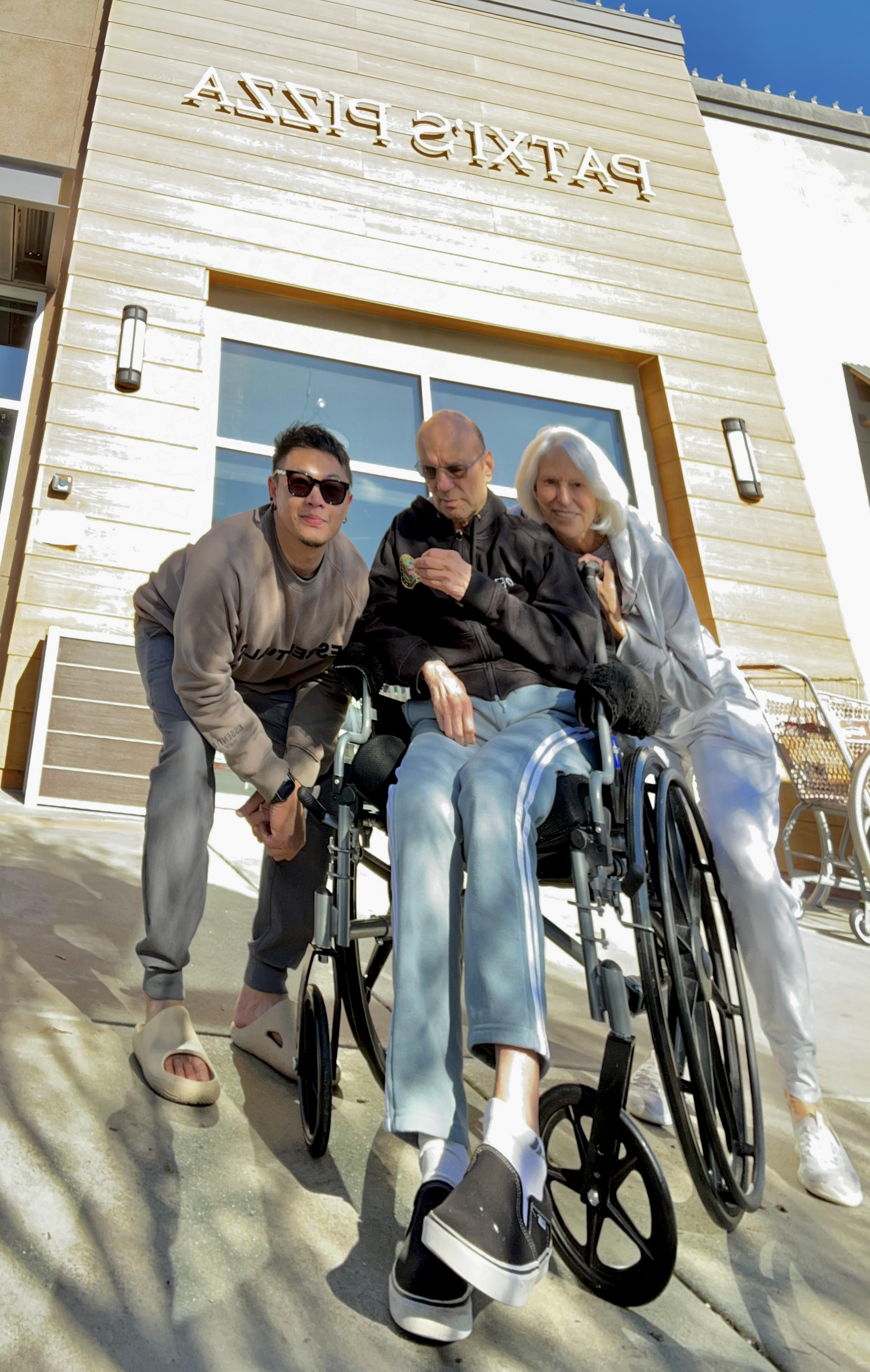 A group of people posing for a picture