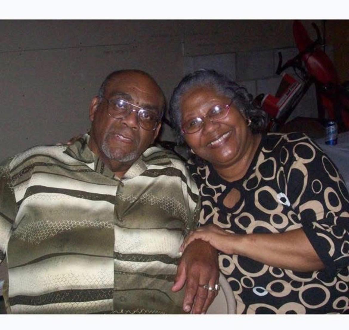 A man and woman sitting together