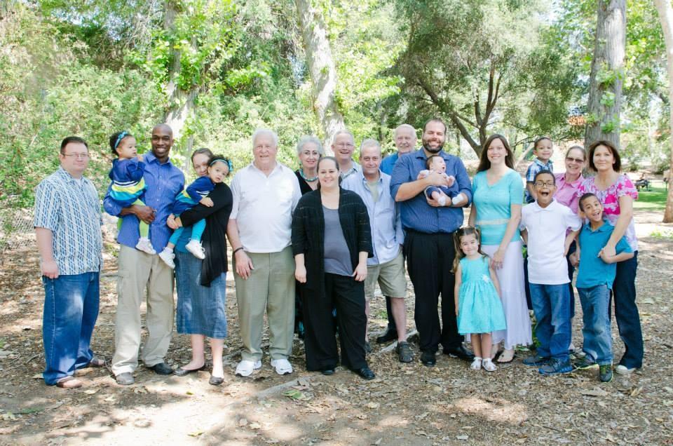 A group of people posing for a photo