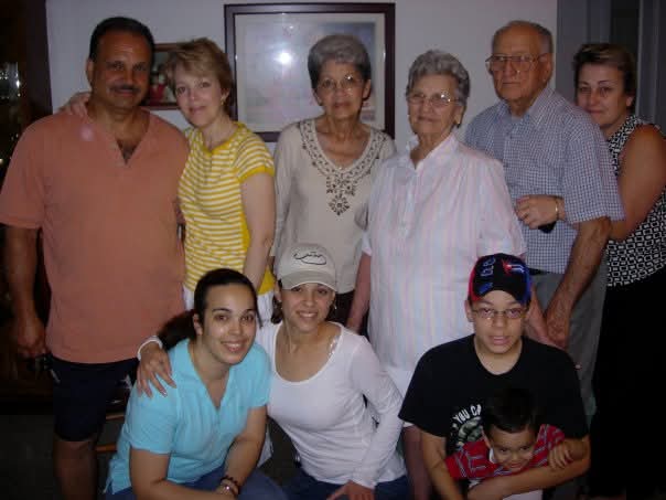 A group of people posing for a photo