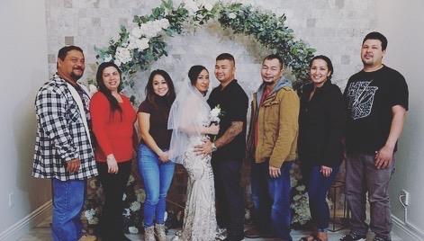 A group of people posing for a photo