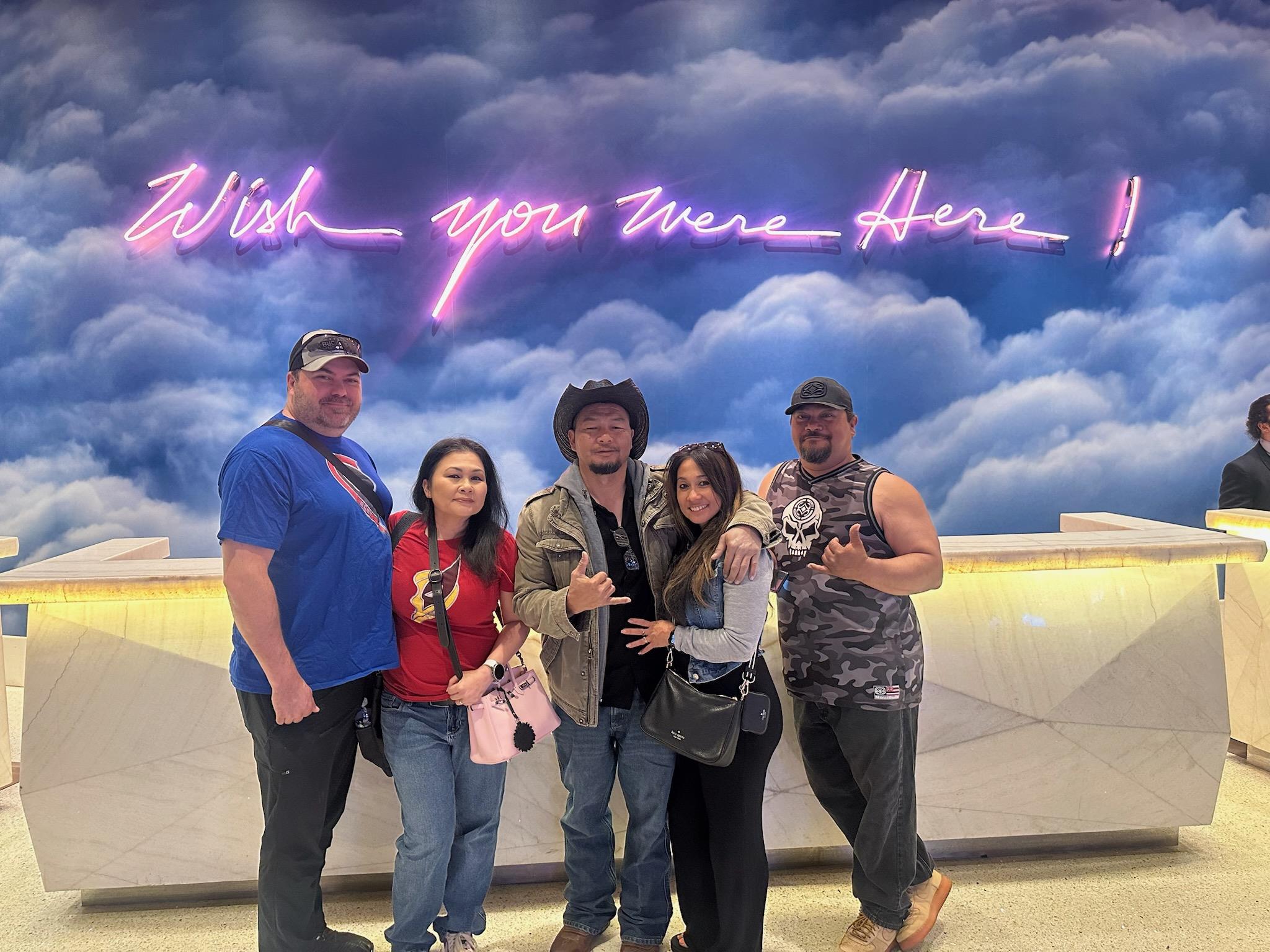 A group of people posing for a photo